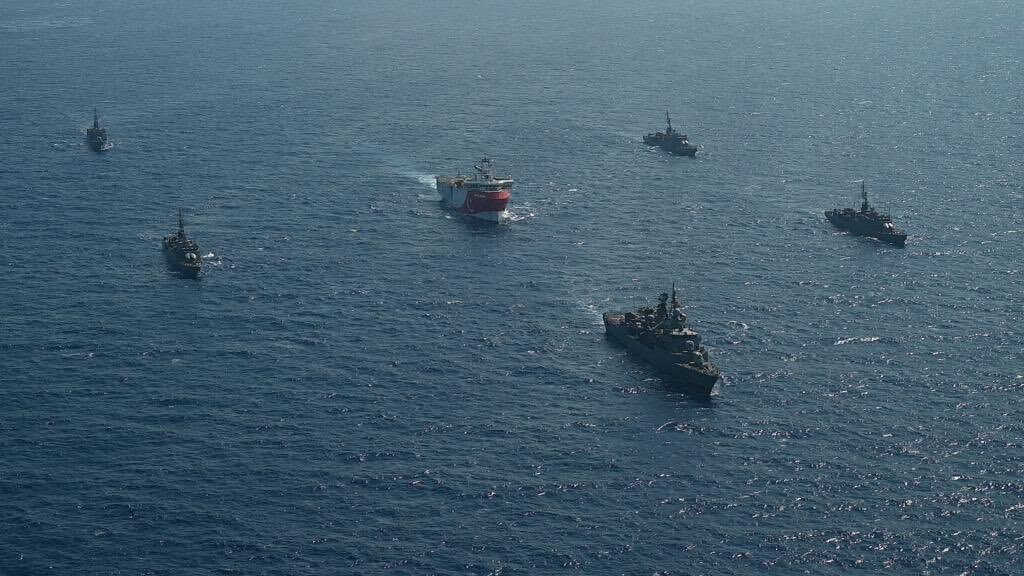 Turkey's Oruc Reis vessel in Eastern Mediterranean