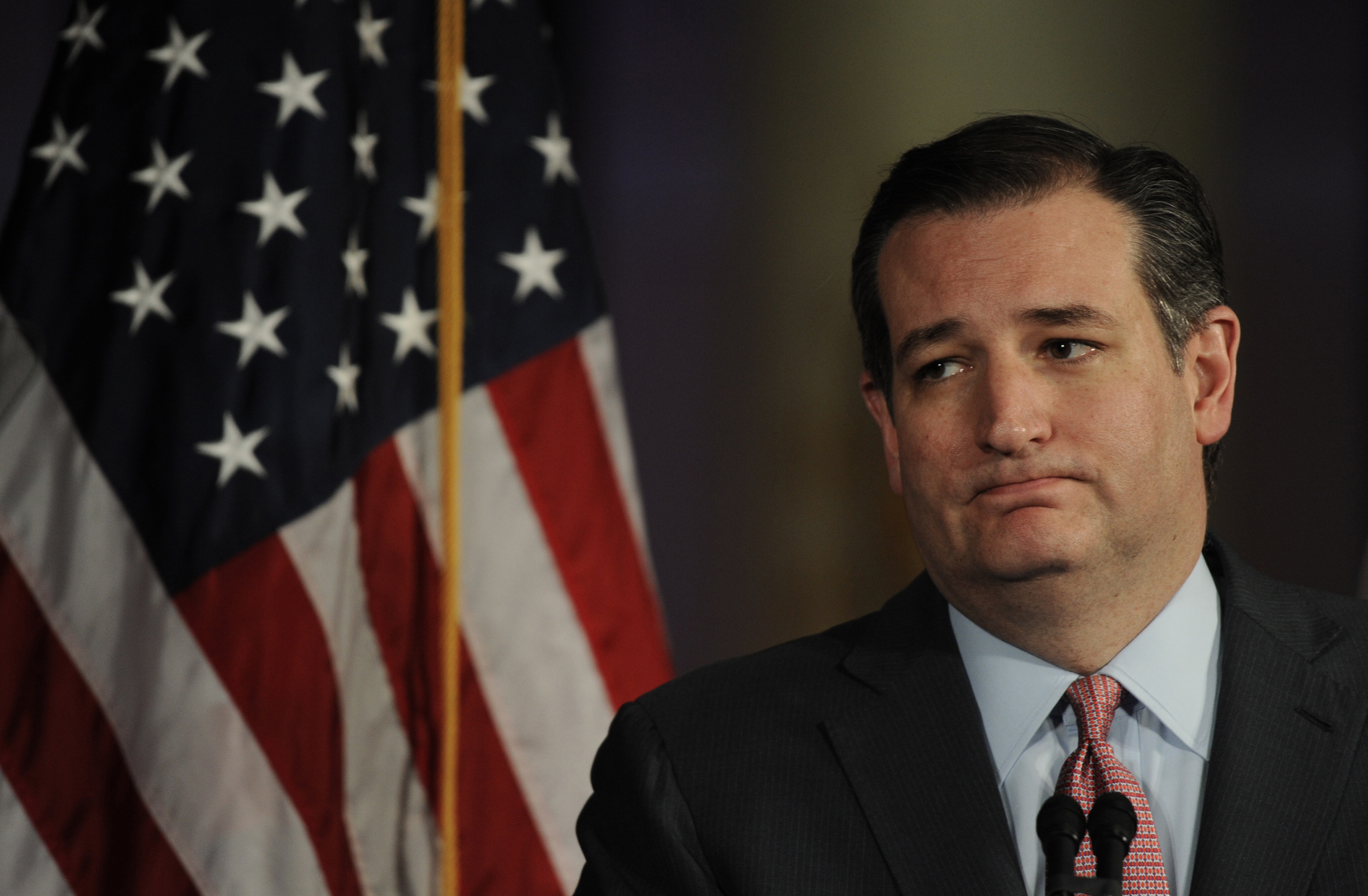 Ted Cruz attends a Pennsylvania campaign kickoff event held on New York presidential primary night in Philadelphia, PA, April 19, 2016.