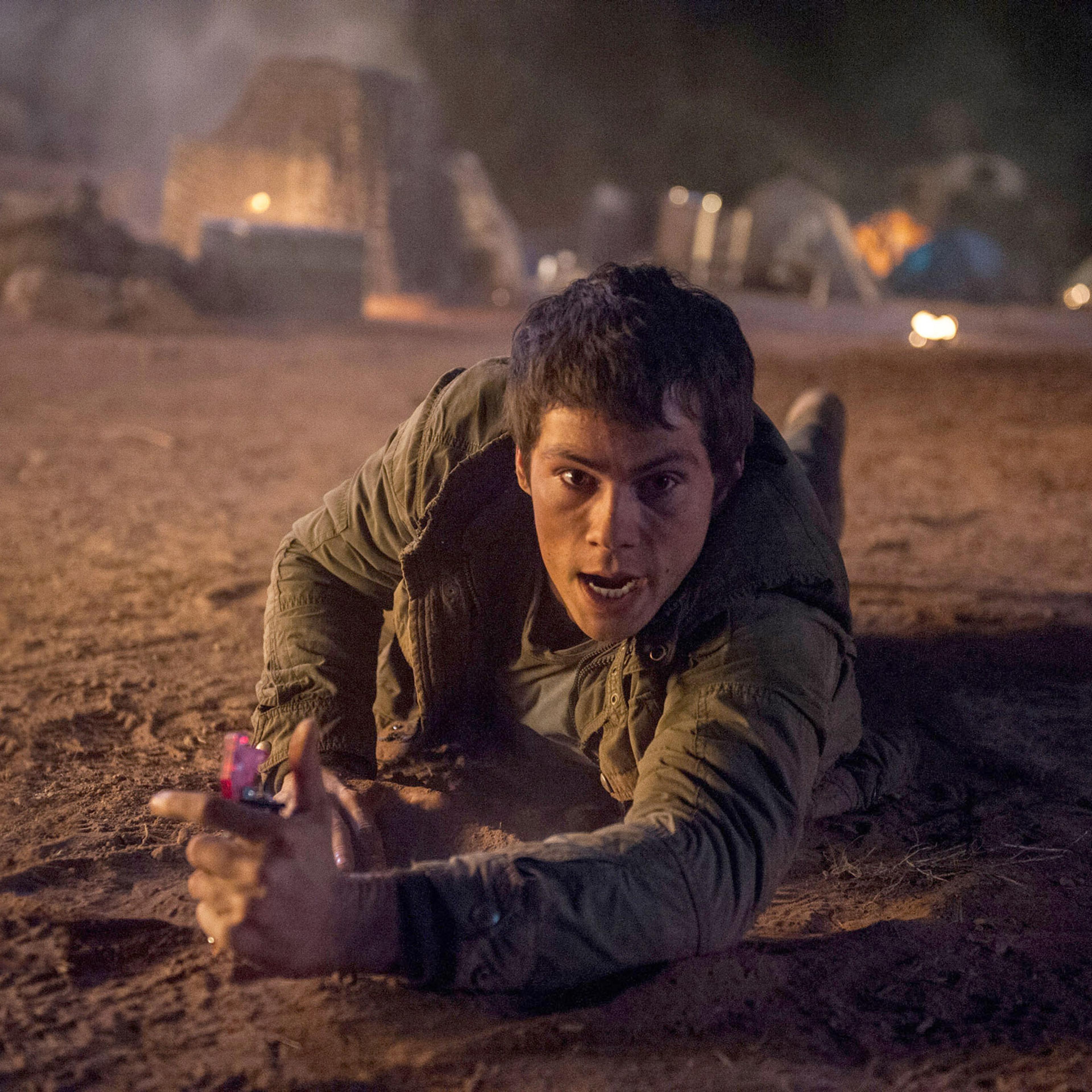 MAZE RUNNER: THE SCORCH TRIALS Thomas (Dylan O’Brien) is about to make some major noise. Photo credit: Richard Foreman, Jr. SMPSP TM and © 2015 Twentieth Century Fox Film Corporation. All Rights Reserved. Not for sale or duplication.