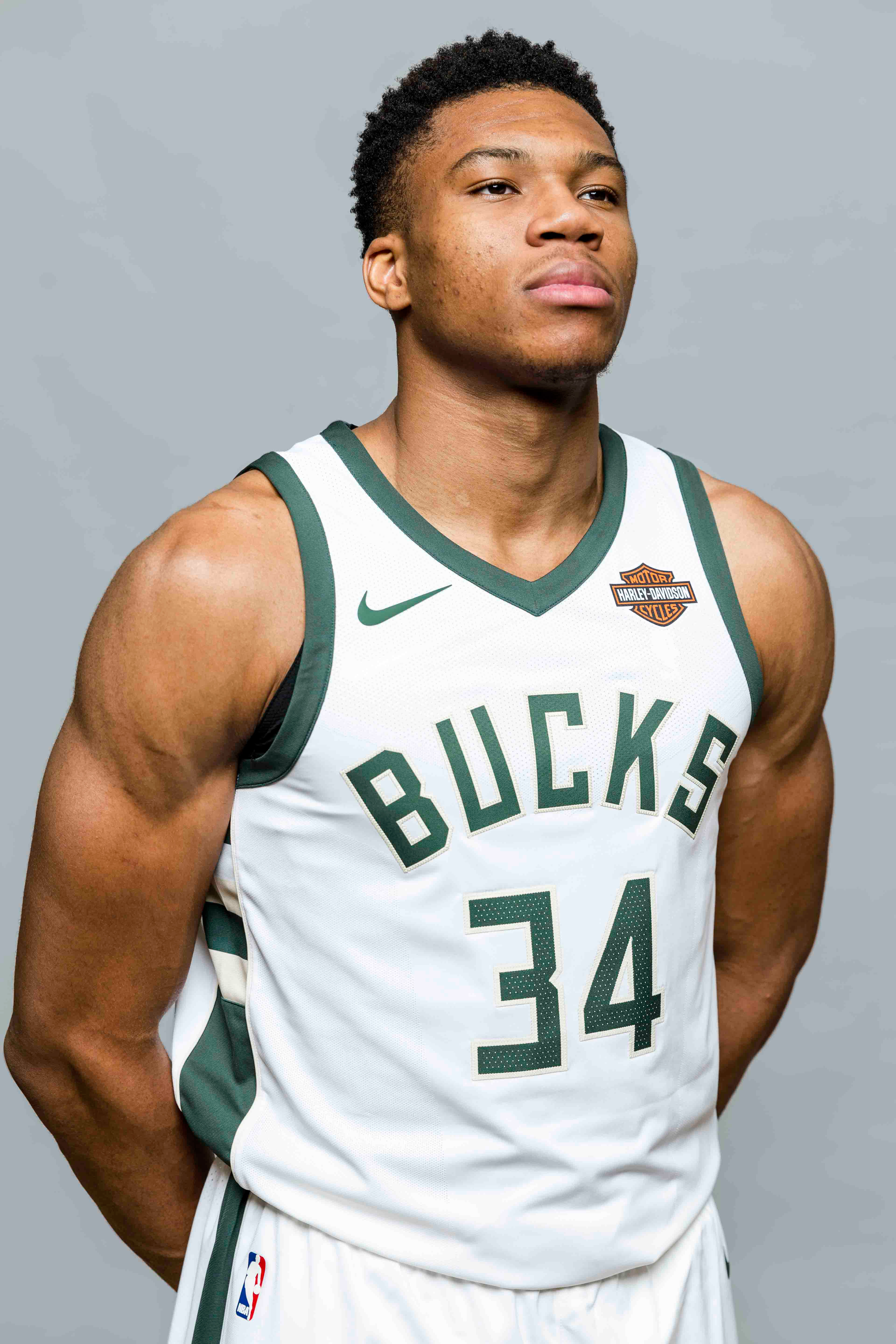 Giannis Antetokounmpo of the Milwaukee Bucks photographed on September 14th, 2017.