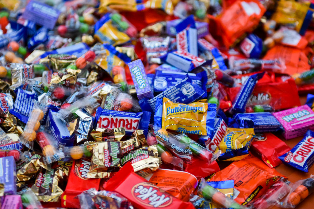 Candy is pictured during a Halloween party at Centre Park in Reading.  Photo by Natalie Kolb 10/31/2017