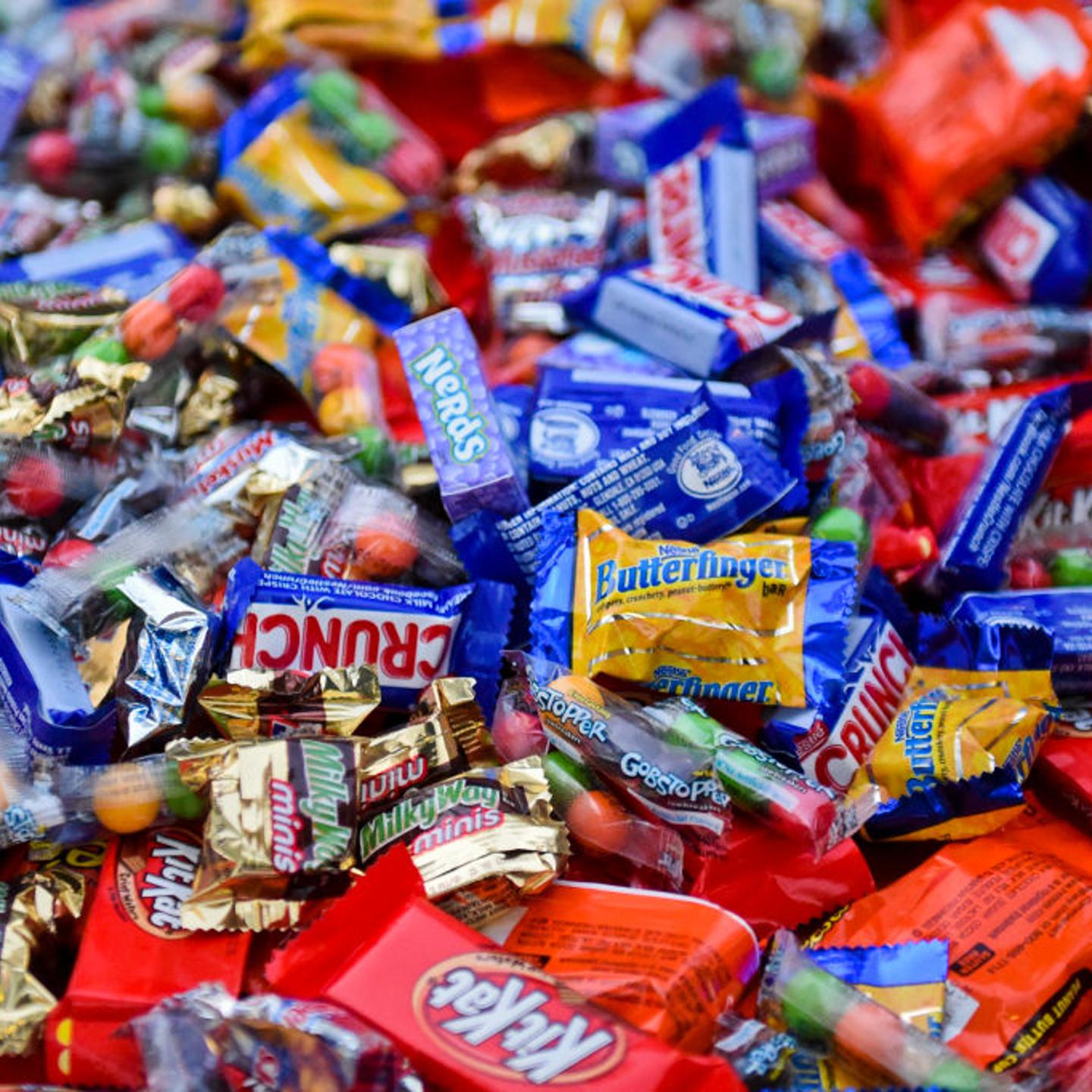 Candy is pictured during a Halloween party at Centre Park in Reading. Photo by Natalie Kolb 10/31/2017