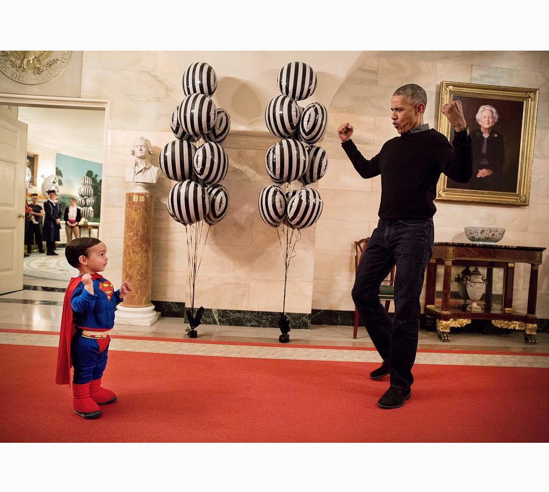 <b>Josh Earnest, Assistant to the President, Press Secretary 2014-Present: </b> <br>

“Pete went and took a photo of my son on Halloween dressed as Superman flexing his muscles with the President of the United States. It's a photo I look forward to showing to him when he's older and explaining to him what the heck happened.” <br>