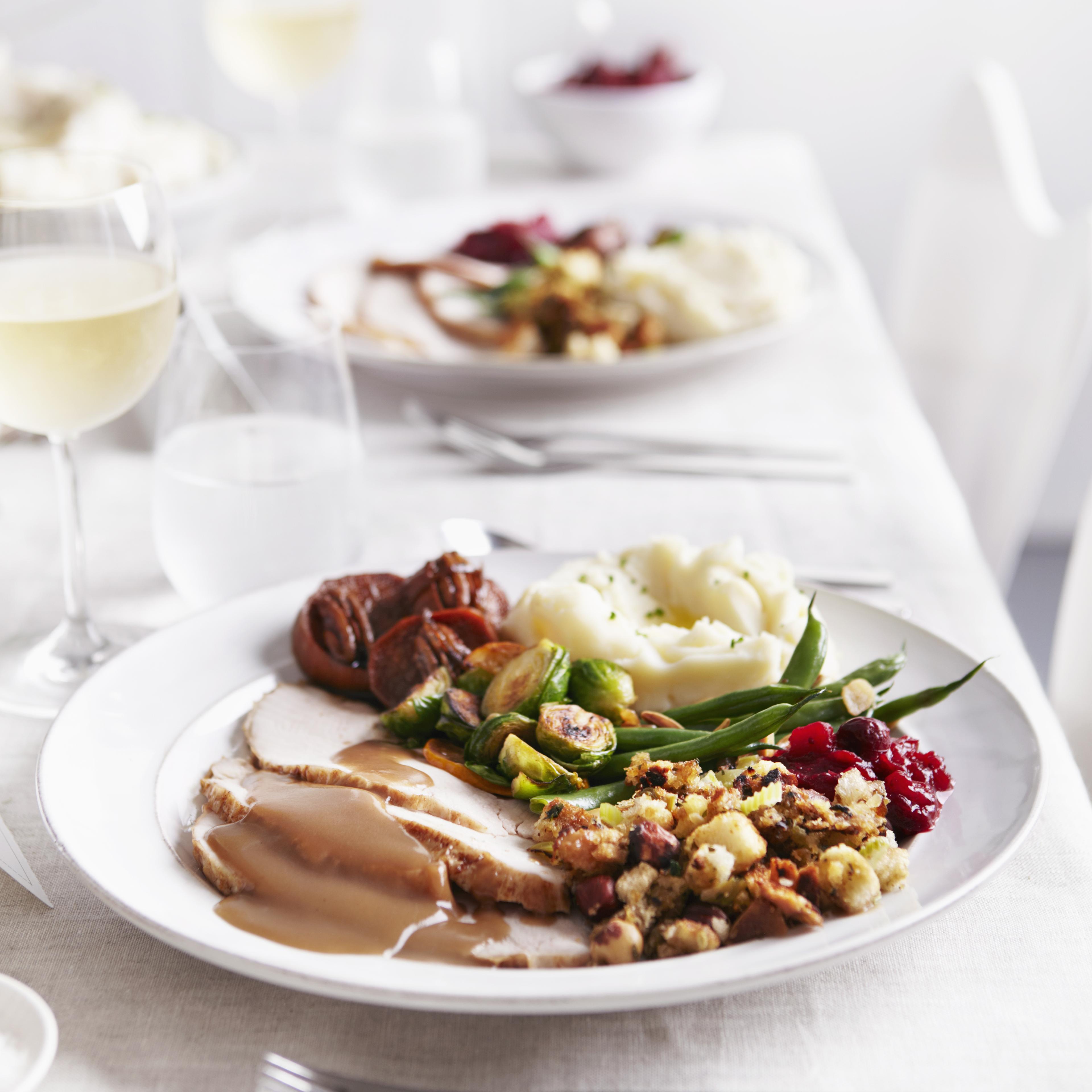 Thanksgiving plate