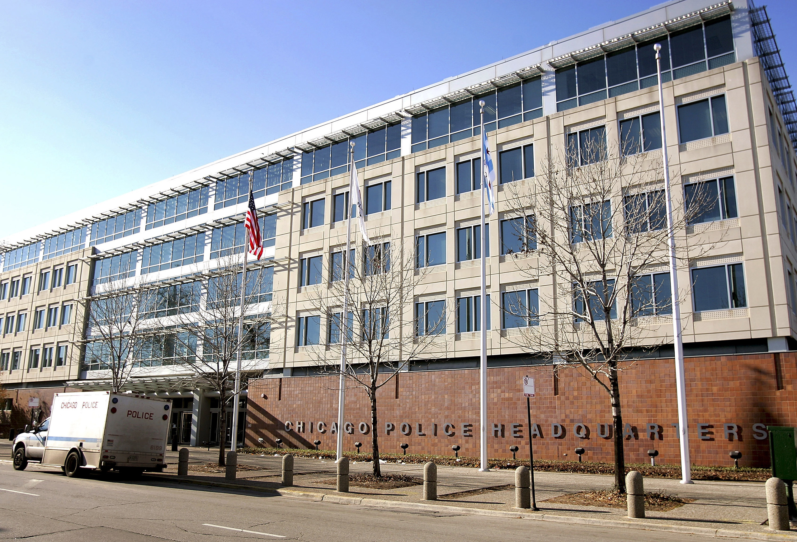 The headquarters of the Chicago Police Department in Chicago, Illinois, Nov. 28, 2008.