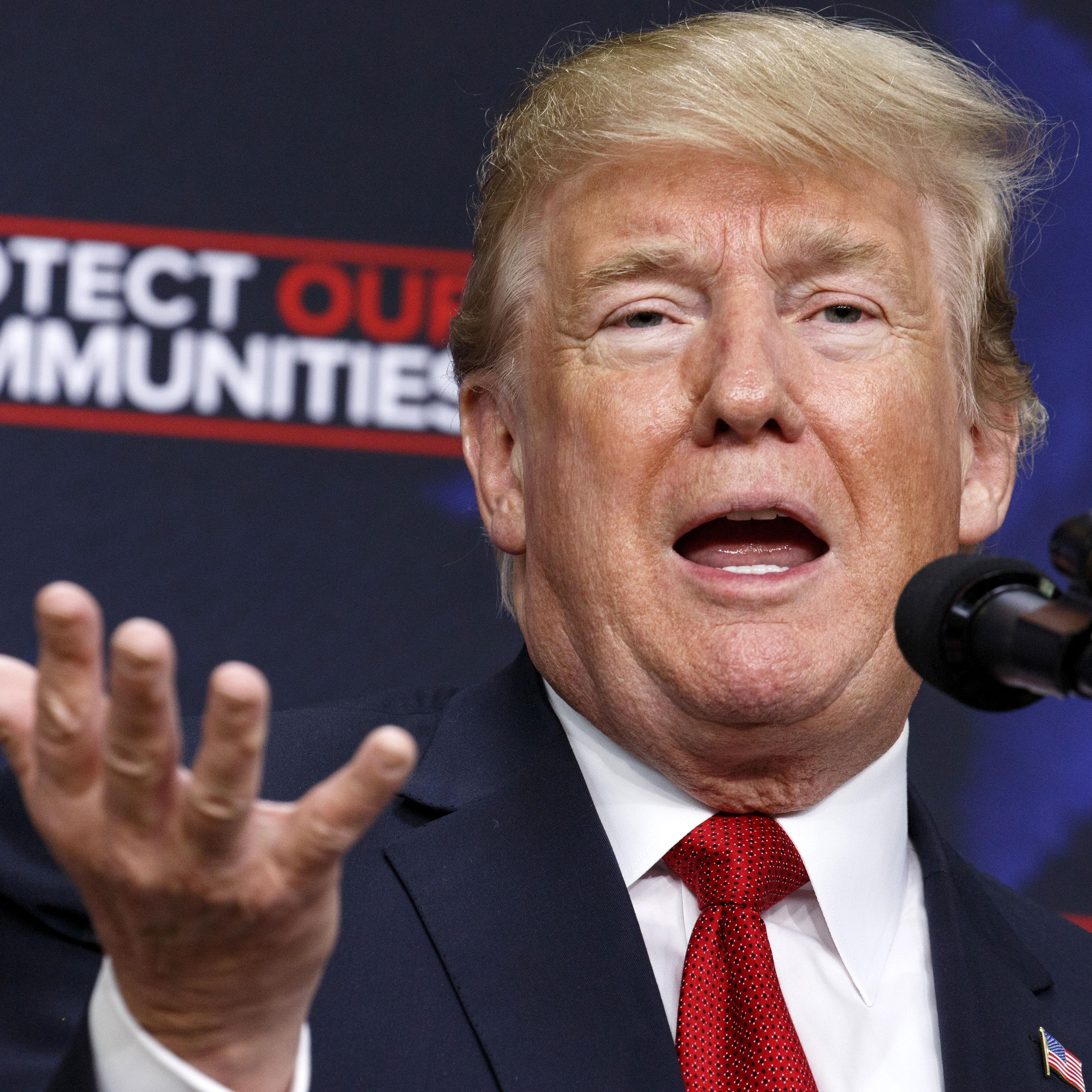 President Trump Speaks On Immigration With 'Angel Families'
