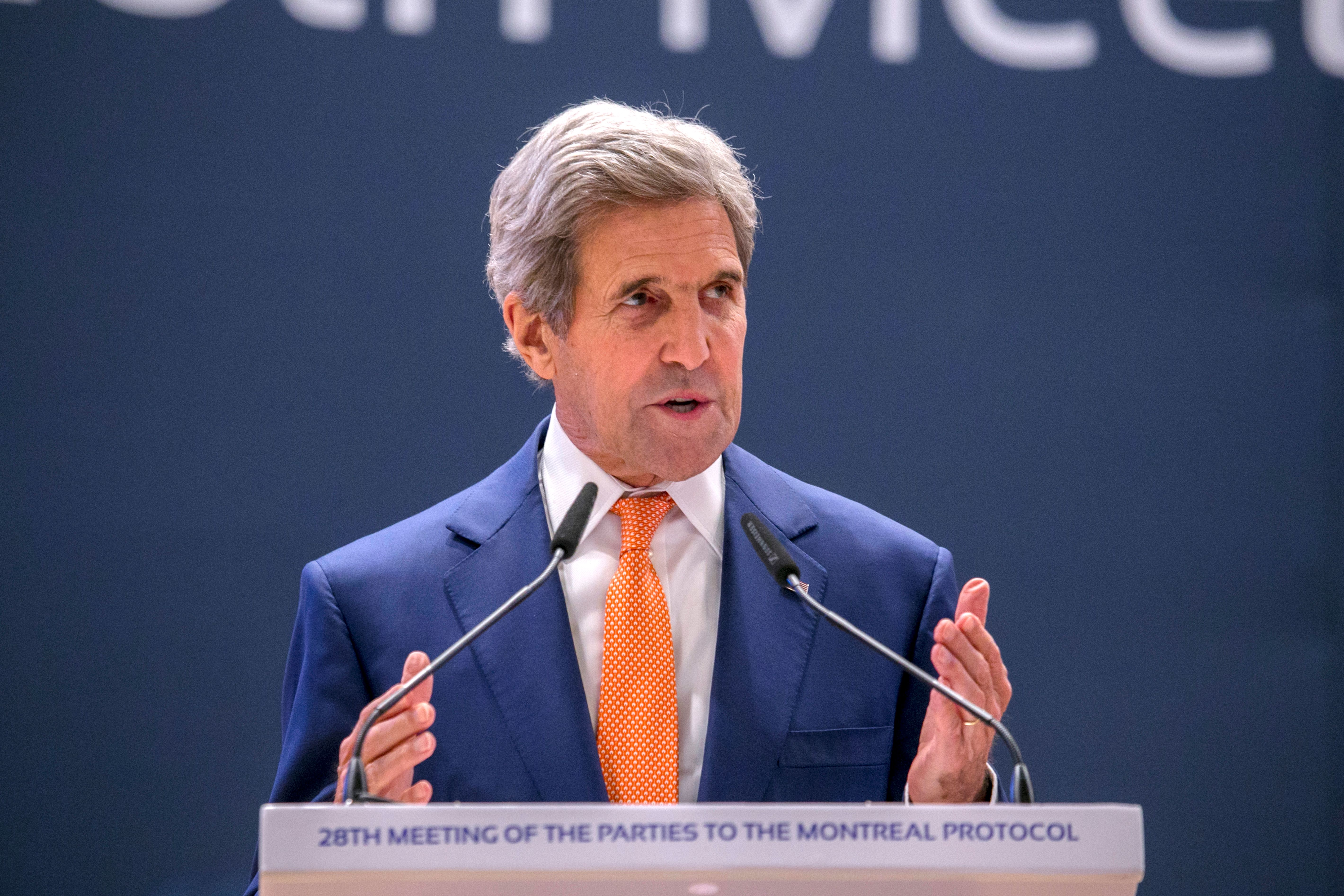 john kerry kigali cliamte change HFCs