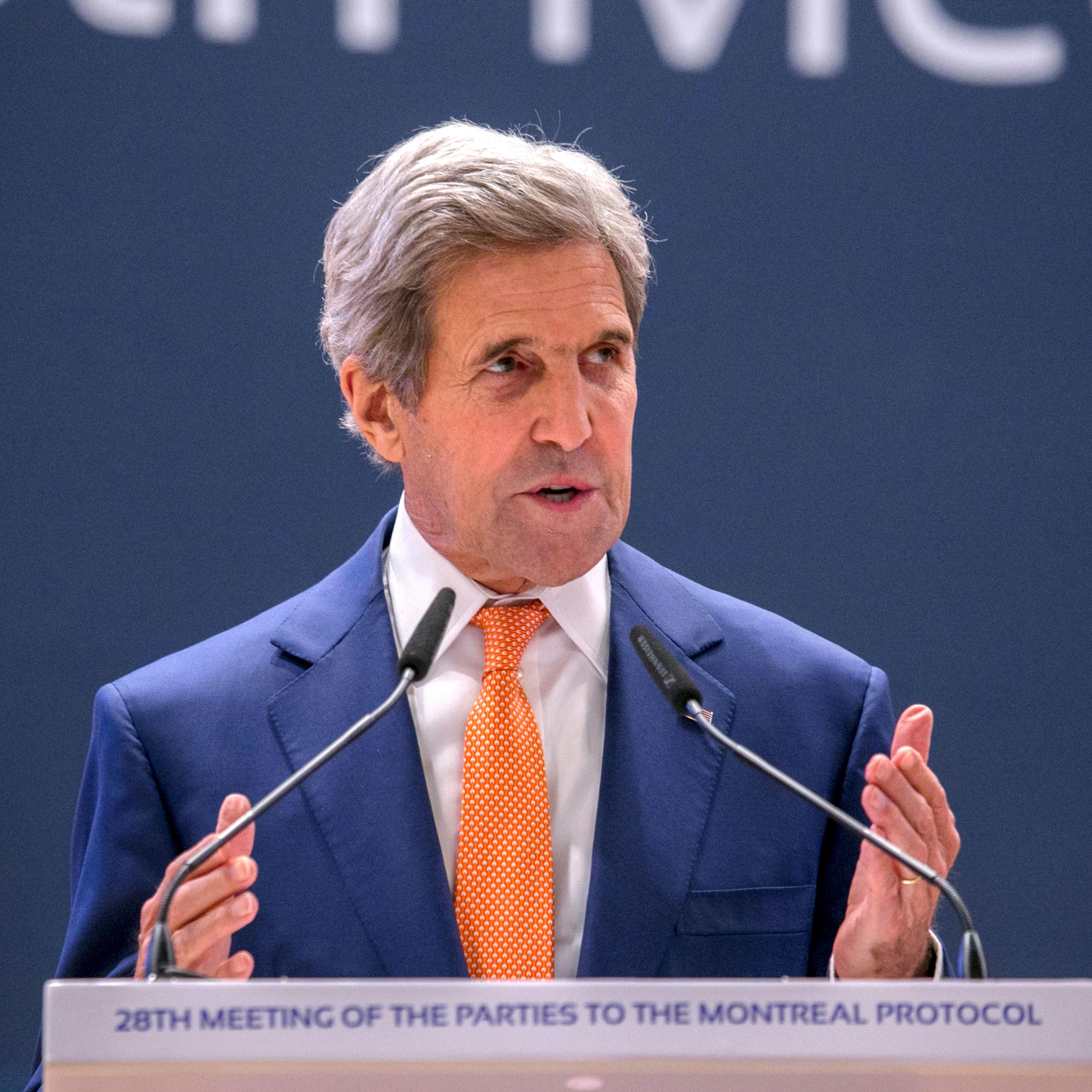 john kerry kigali cliamte change HFCs