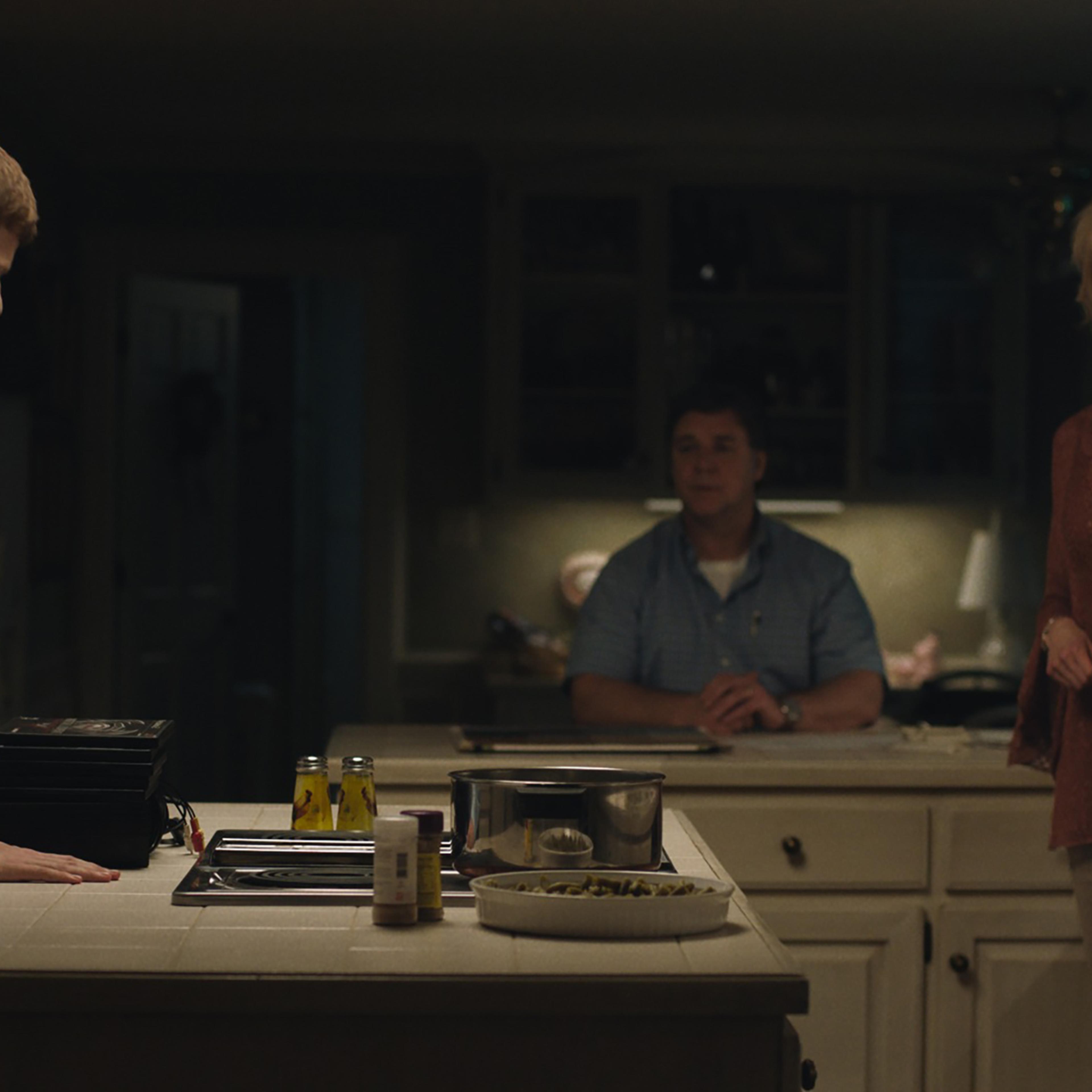 Lucas Hedges stars as Jared and Russel Crowe and Nicole Kidman as Jared's parents, Marshall and Nancy in Joel Edgerton’s Boy Erased, a Focus Features release.