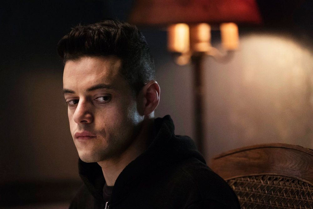 Rami Malek as Eliot Alderson in Mr. Robot.