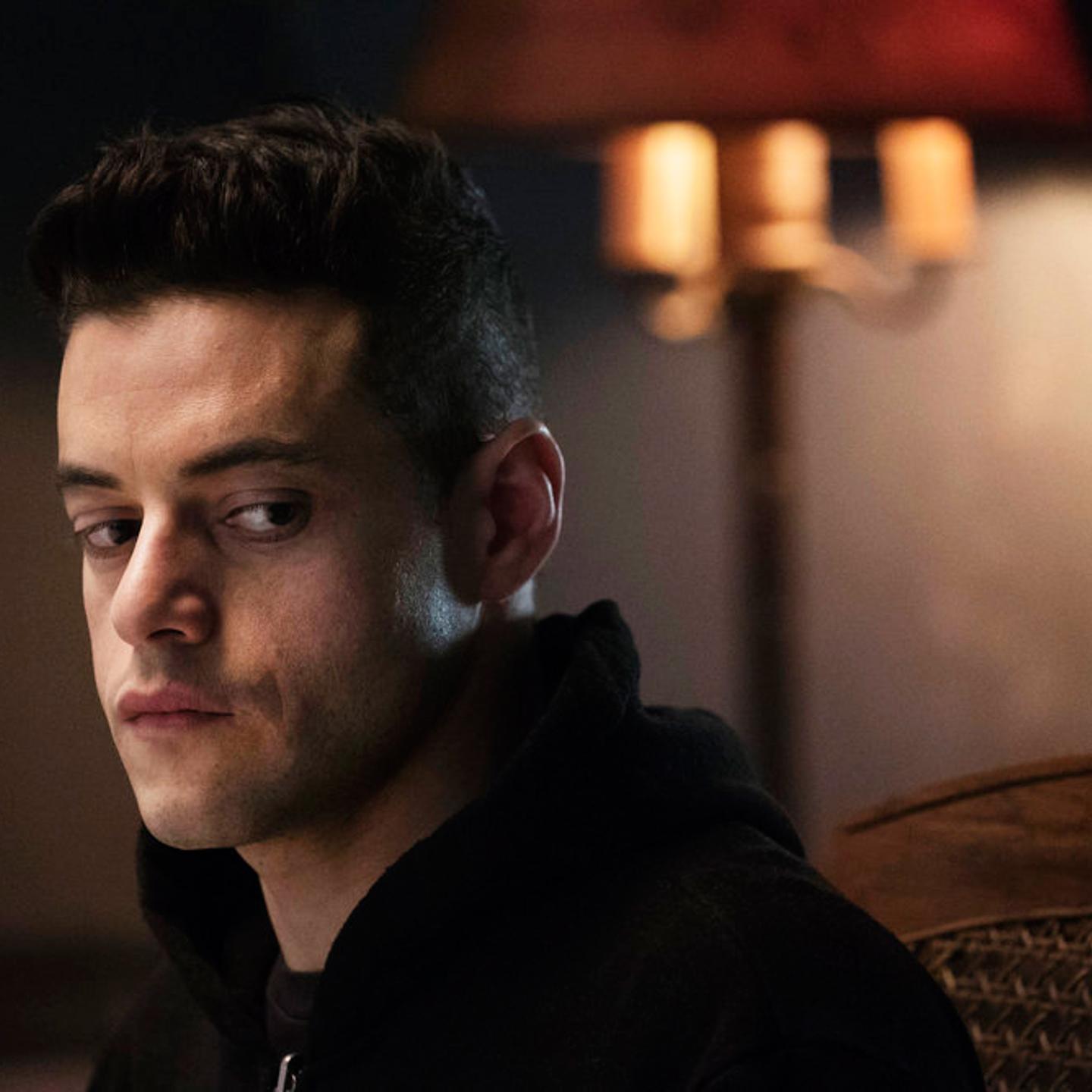 Rami Malek as Eliot Alderson in Mr. Robot.