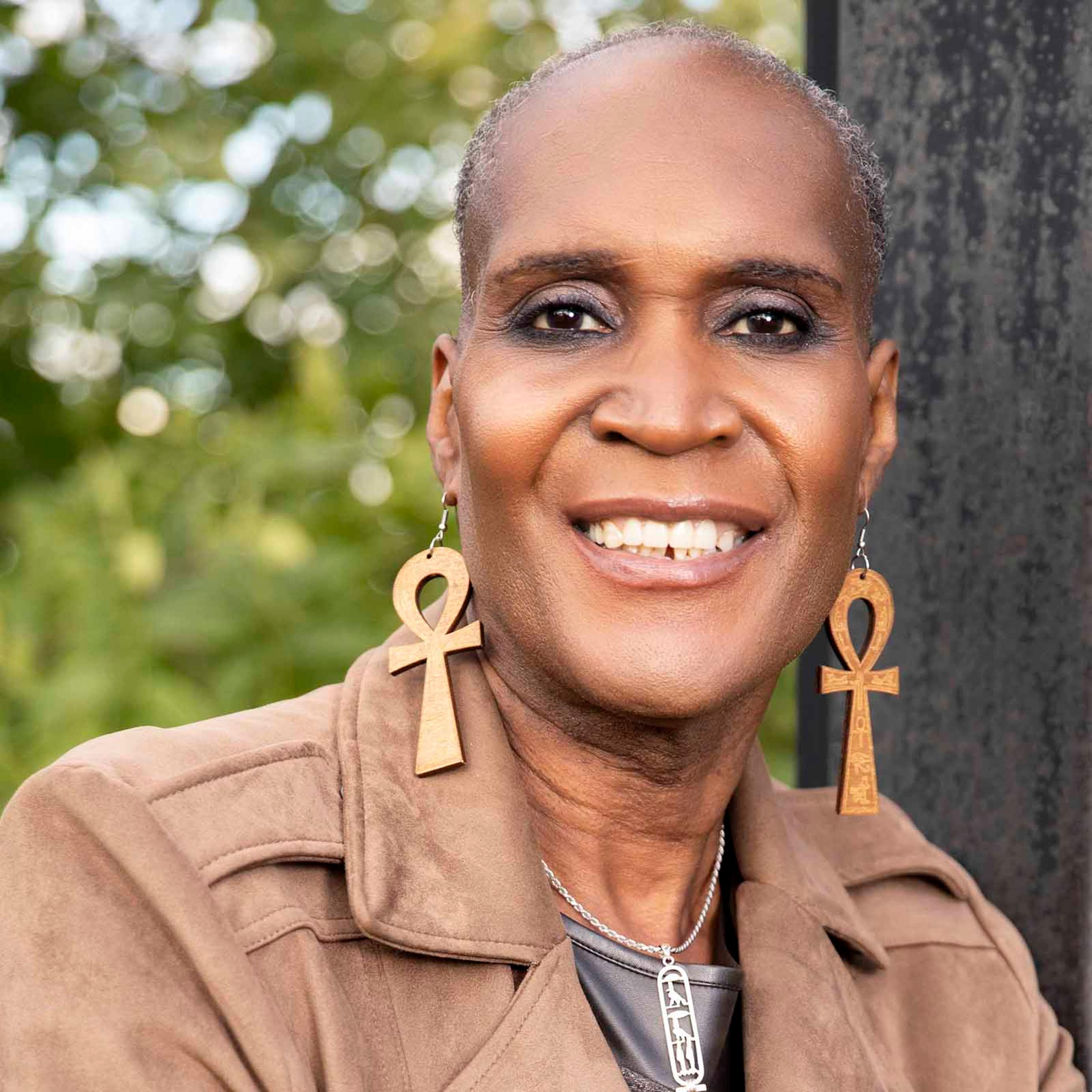 Minneapolis City Council President Andrea Jenkins, the first openly trans person to hold such a position, in October 2021.