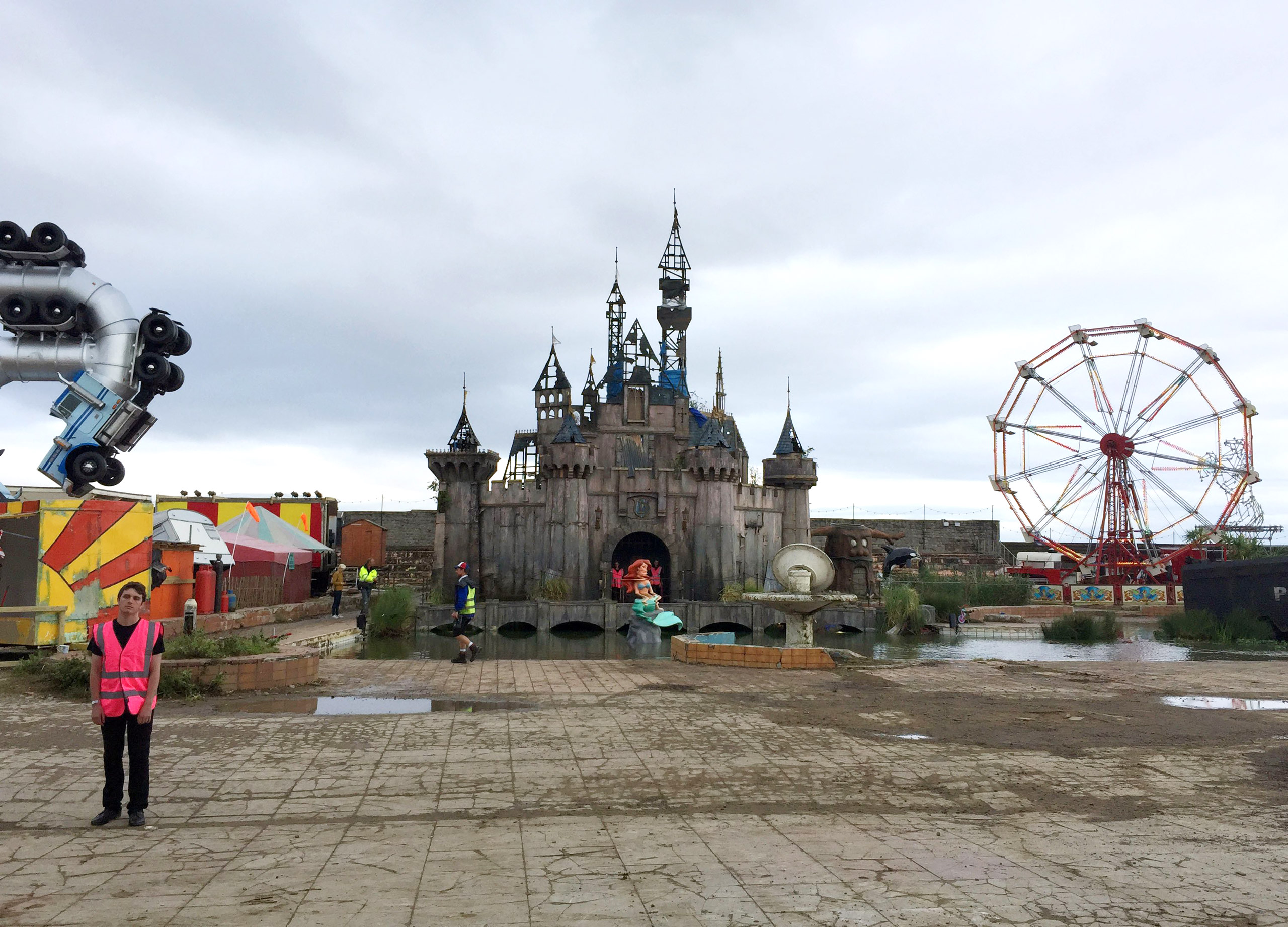 Banksy Unveils Dismaland, an Art World's Mirror Disneyland in UK