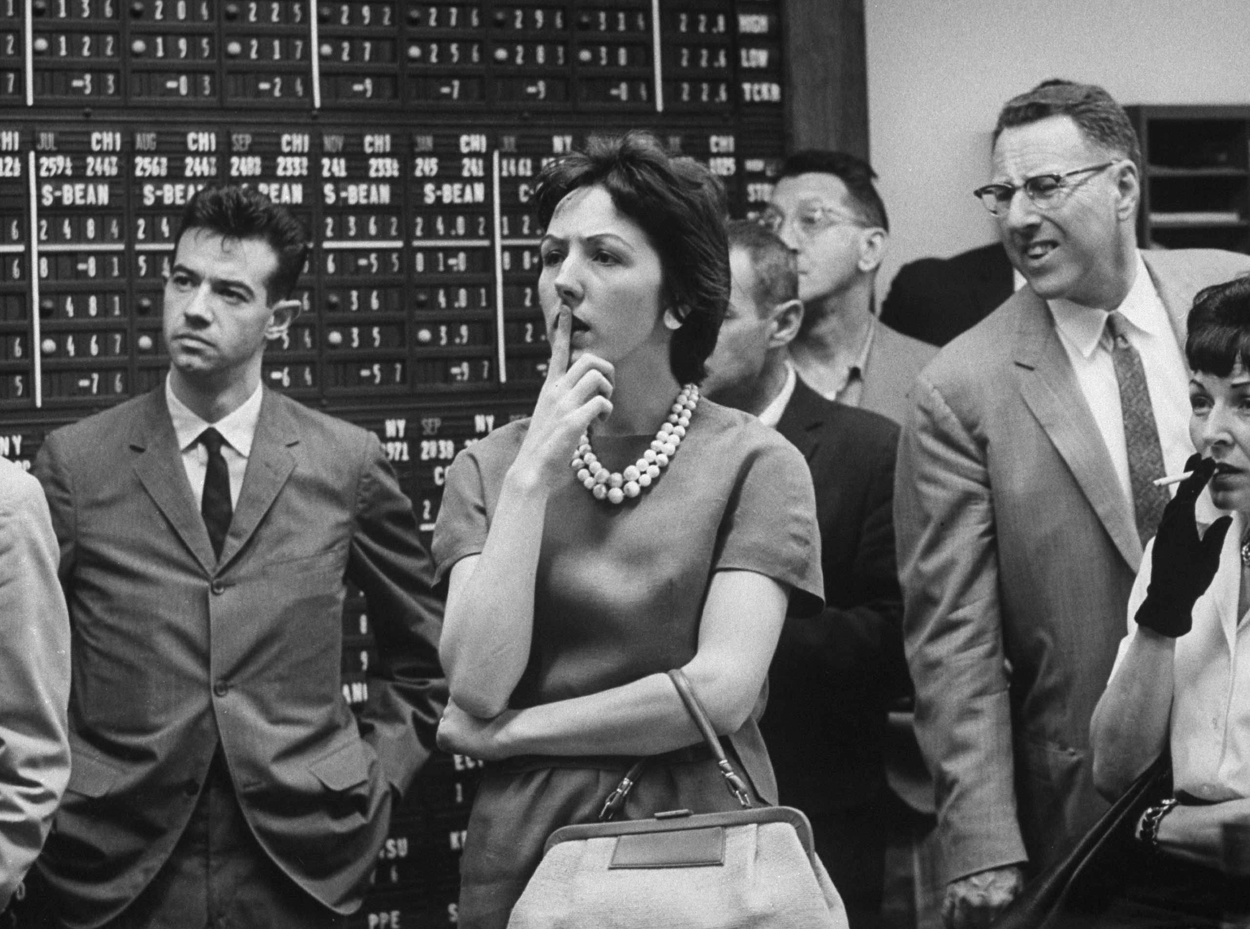 Caption from June 8, 1962, issue of LIFE. "What went wrong in the wild stock market and what it means for the U.S."