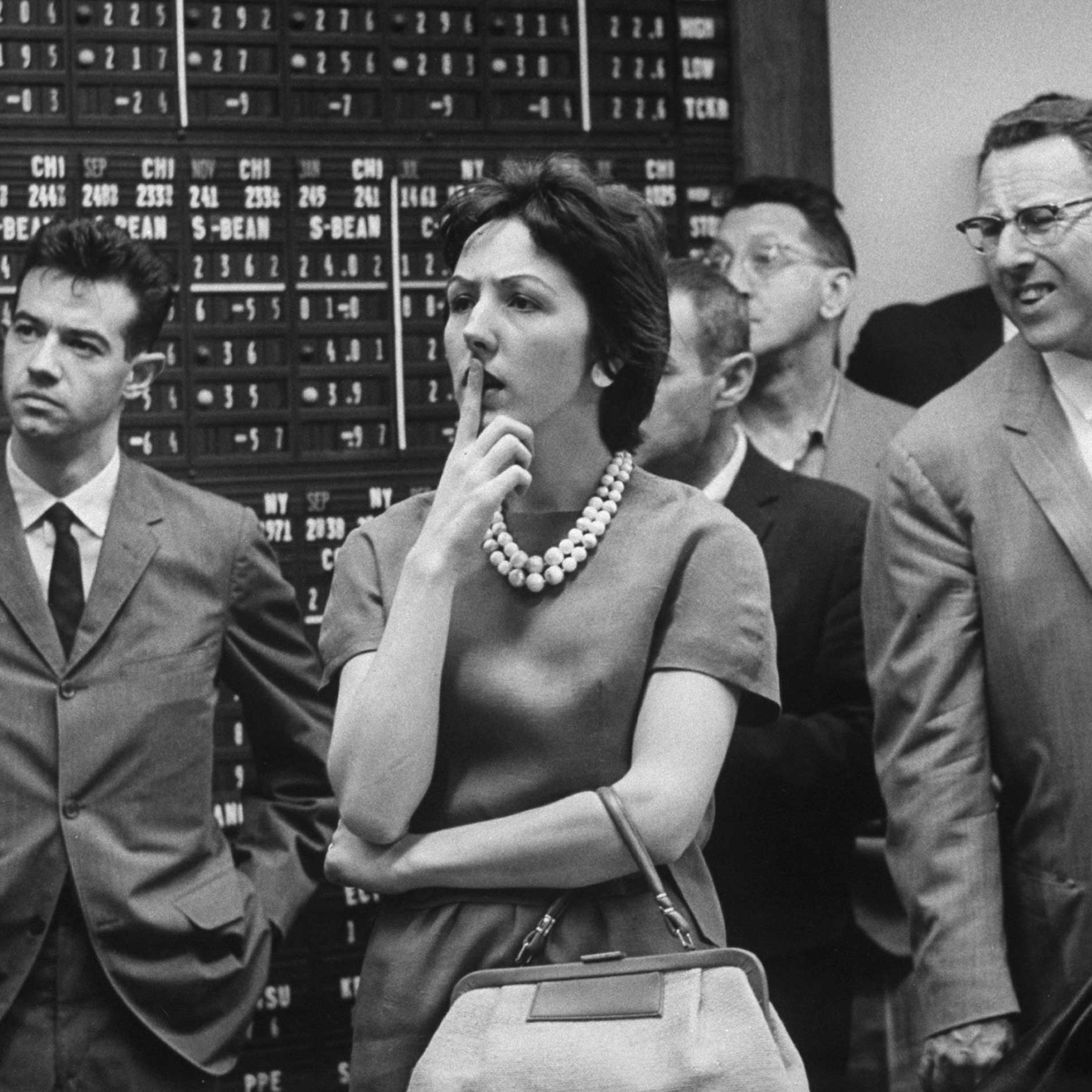 Caption from June 8, 1962, issue of LIFE. "What went wrong in the wild stock market and what it means for the U.S."