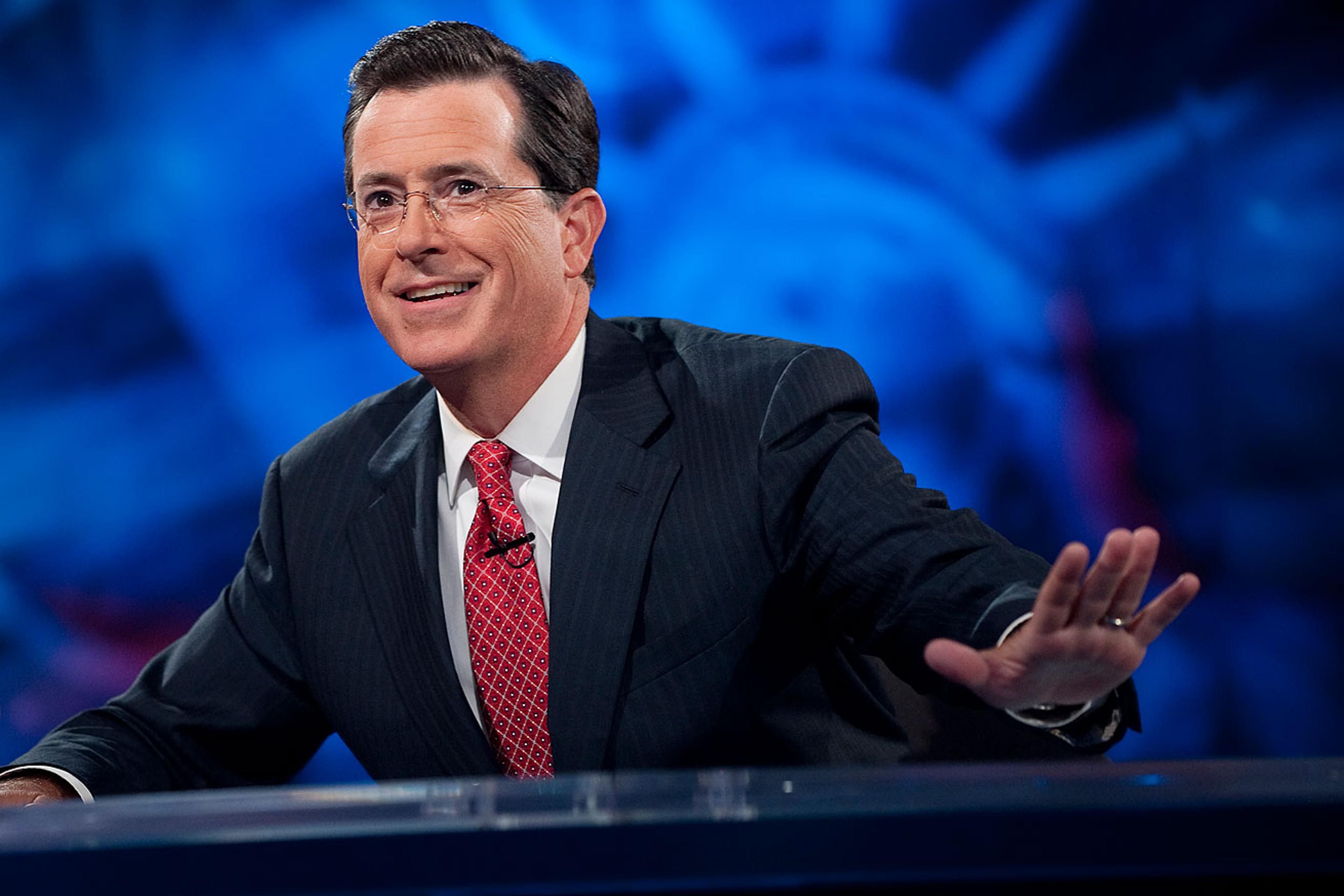 "The Colbert Report" Salutes The Troops