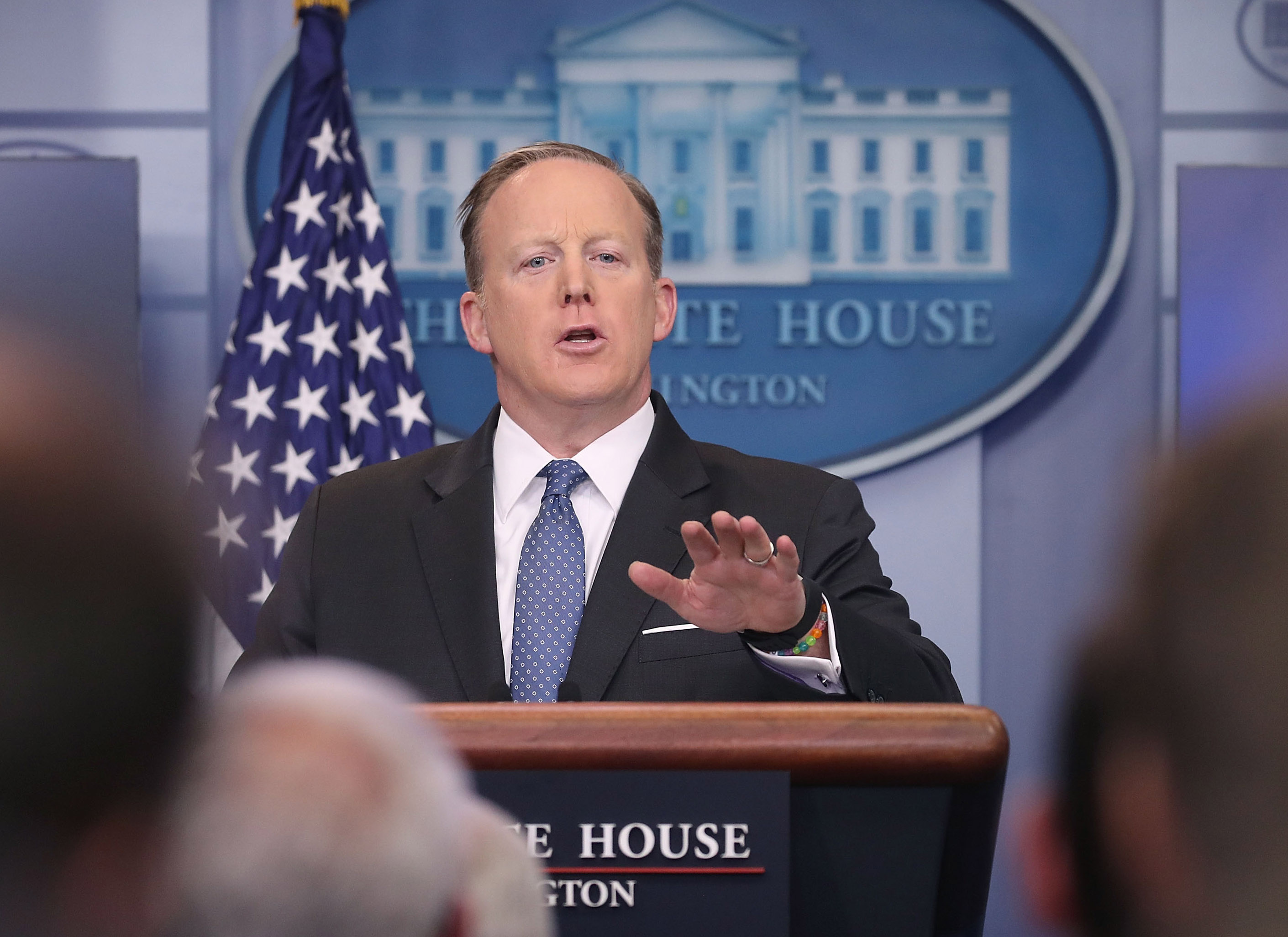 Sean Spicer Holds Daily Press Briefing At The White House