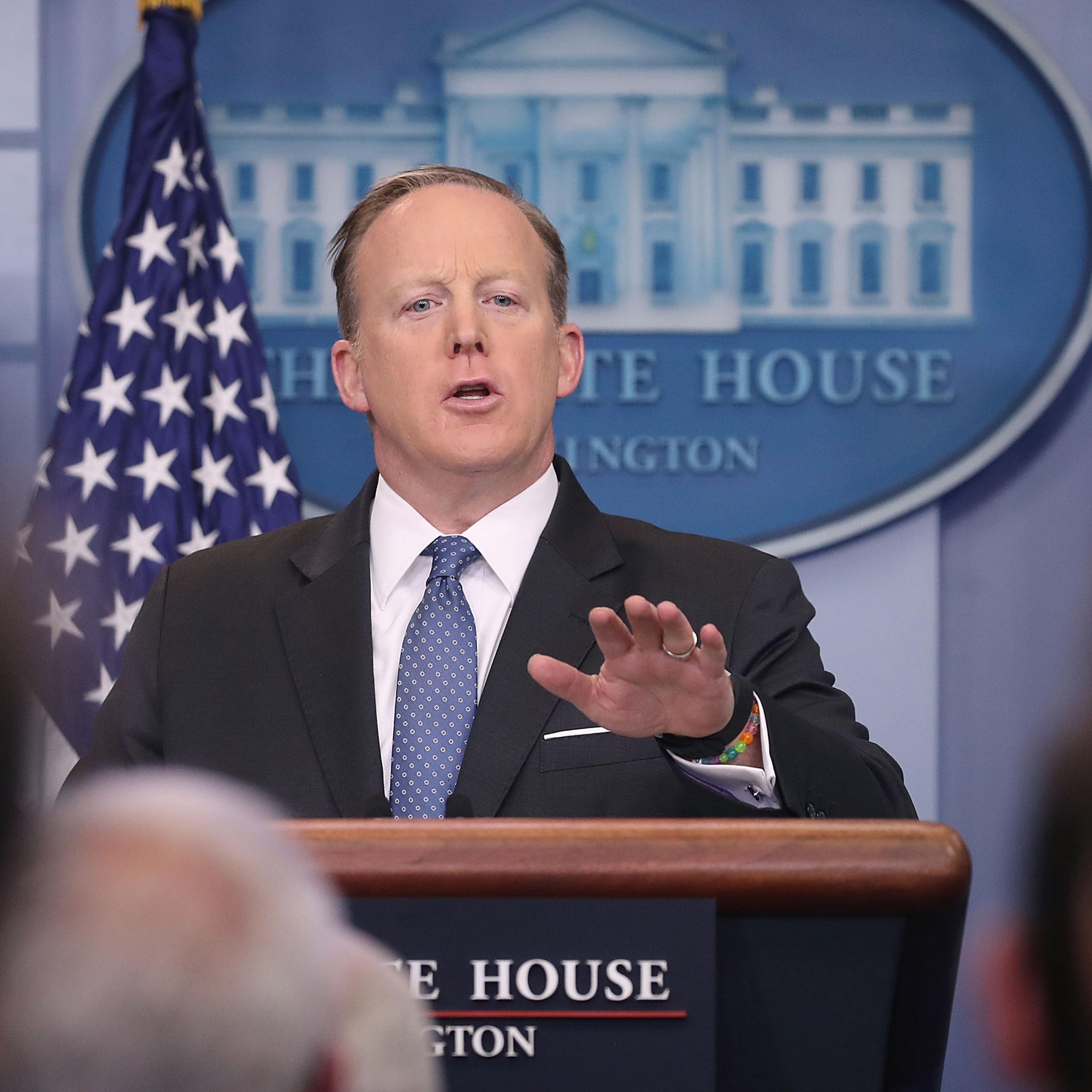 Sean Spicer Holds Daily Press Briefing At The White House