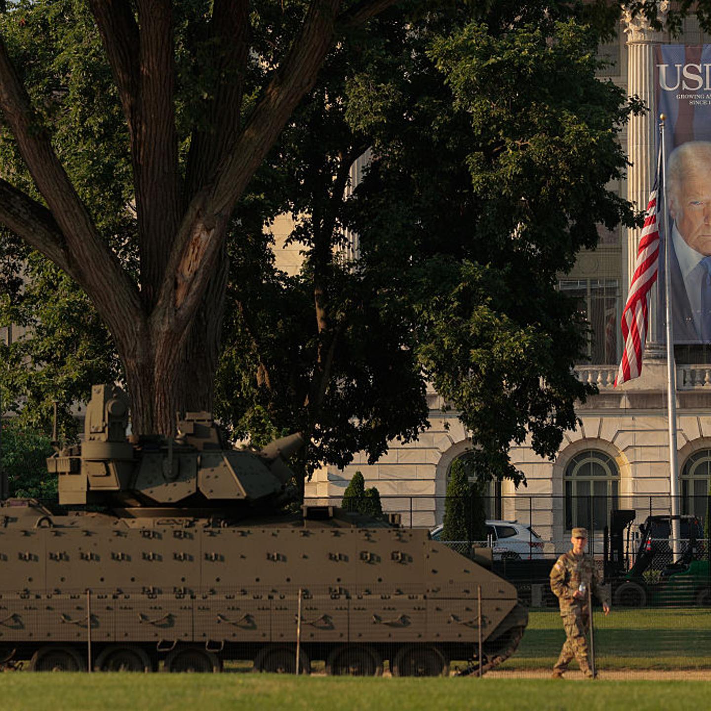 Washington D.C. Prepares To Host Military Parade To Mark Army's 250th Anniversary