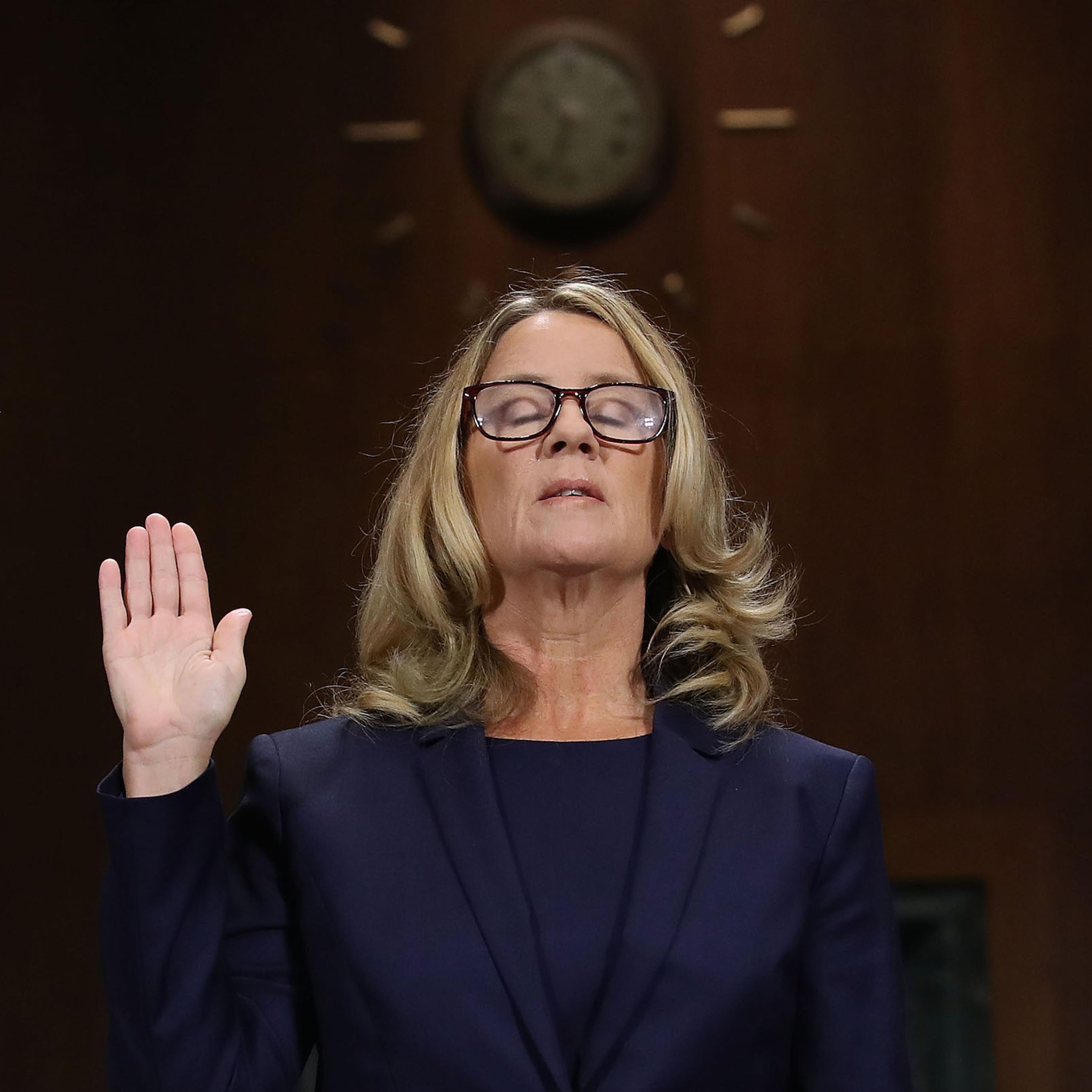 Dr. Christine Blasey Ford And Supreme Court Nominee Brett Kavanaugh Testify To Senate Judiciary Committee