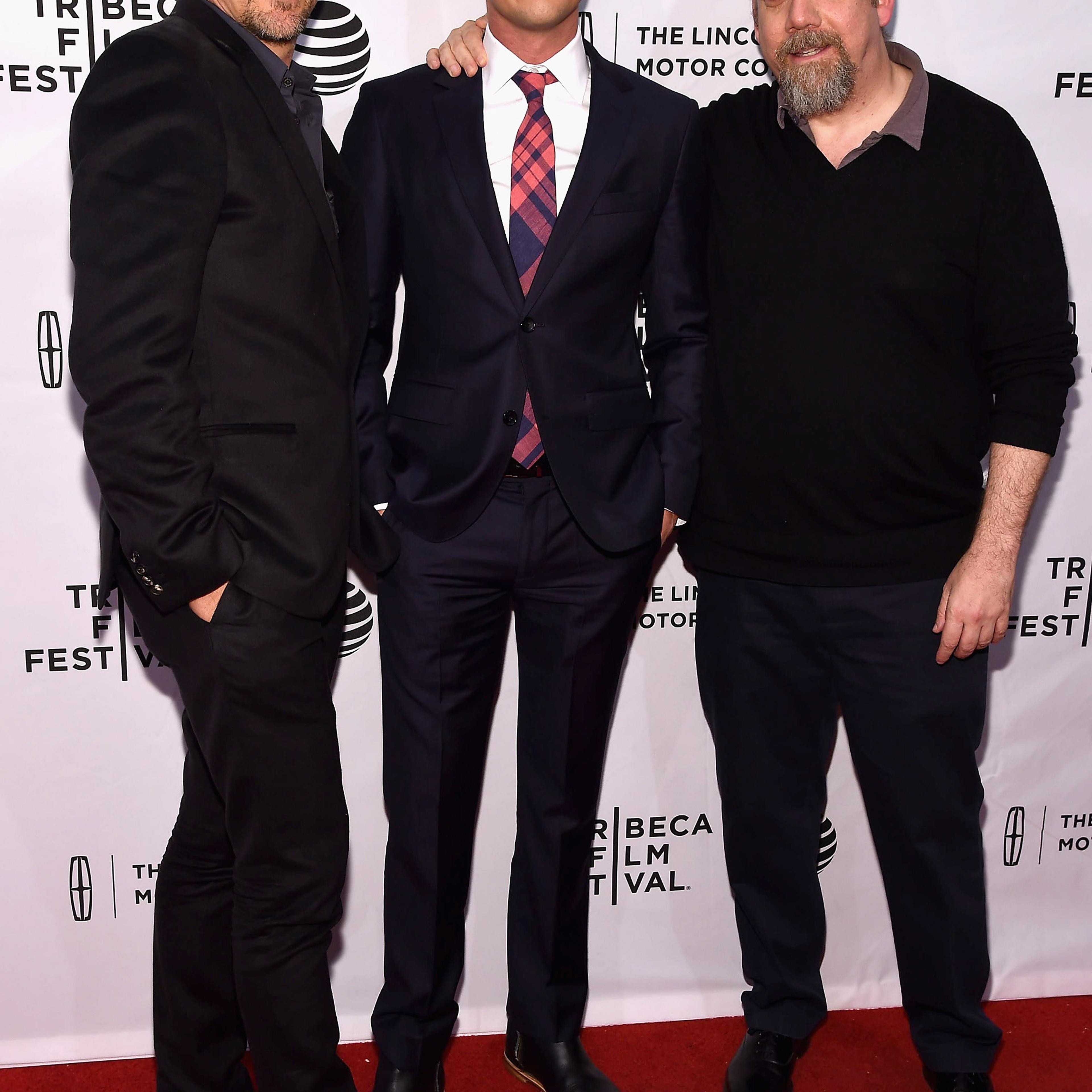 Ethan Hawke, Johnny Simmons and Paul Giamatti during the 2016 Tribeca Film Festival on April 17, 2016 in New York City.