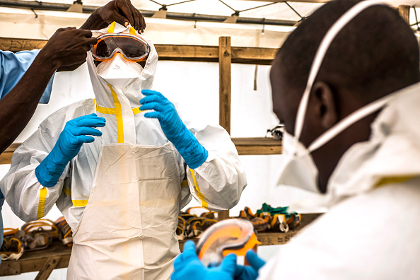 Ebola Treatment Center As Guinea Economy Rebuilds Ahead Of October Election