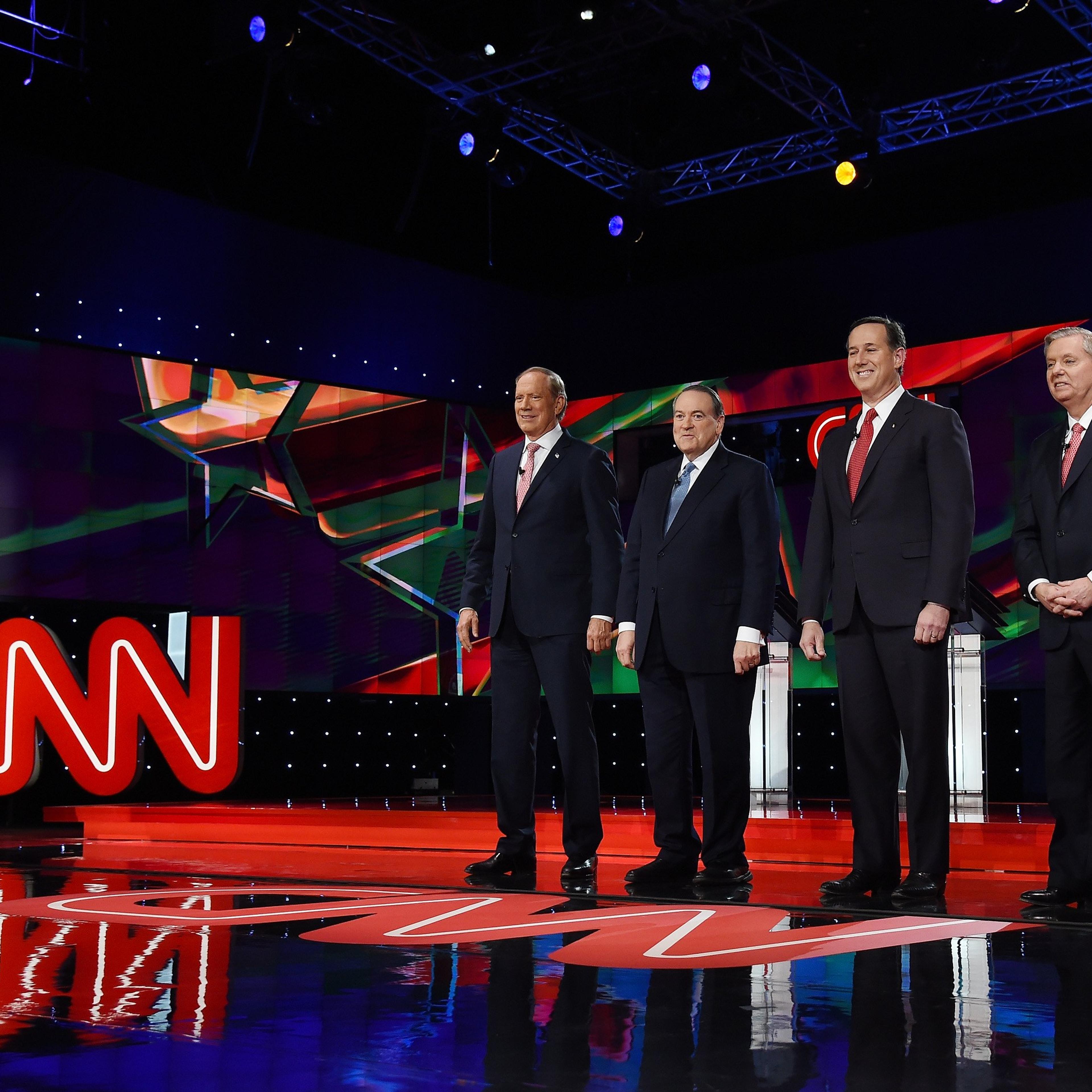 GOP Presidential Candidates Debate In Las Vegas