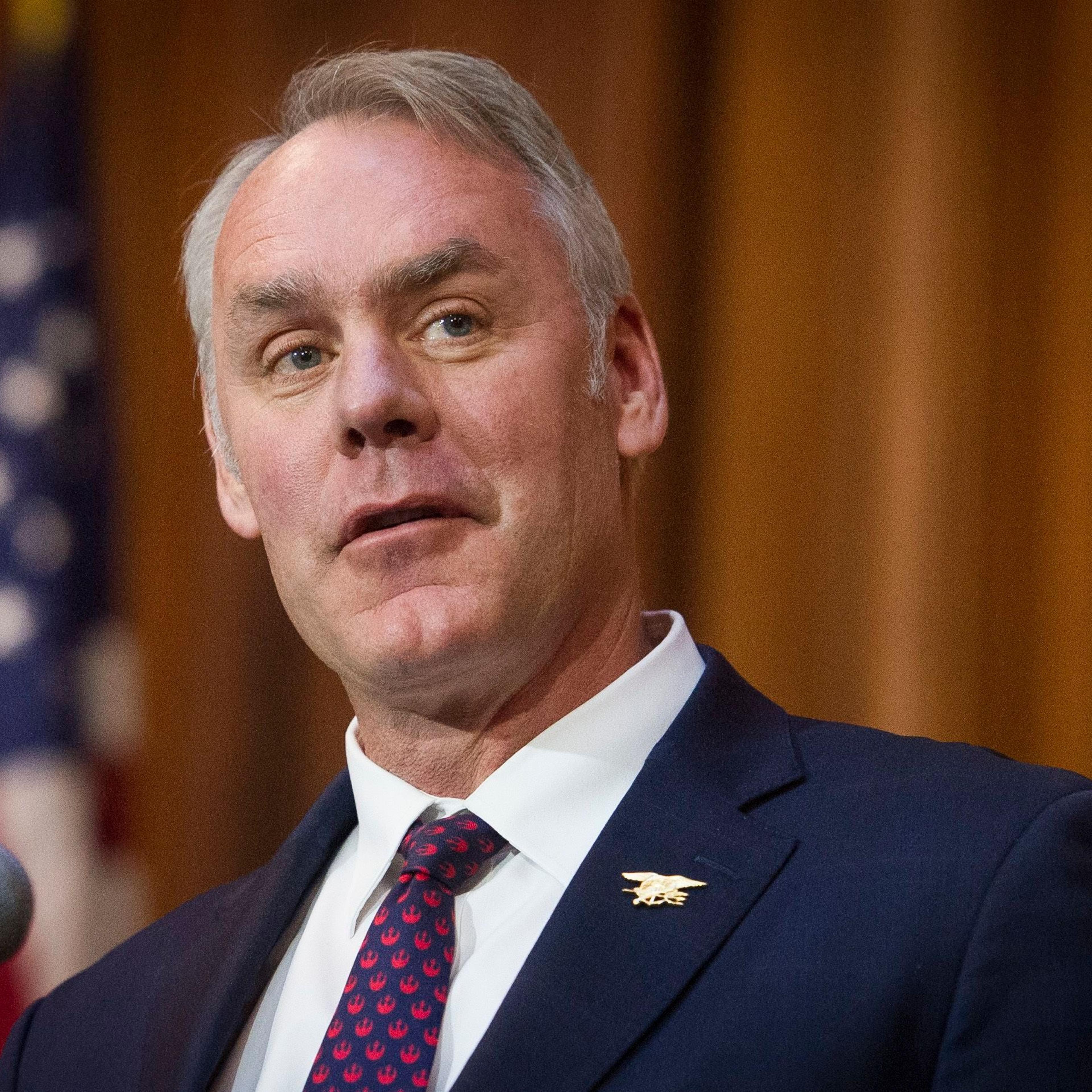 Interior Secretary, Washington, USA - 11 Dec 2018