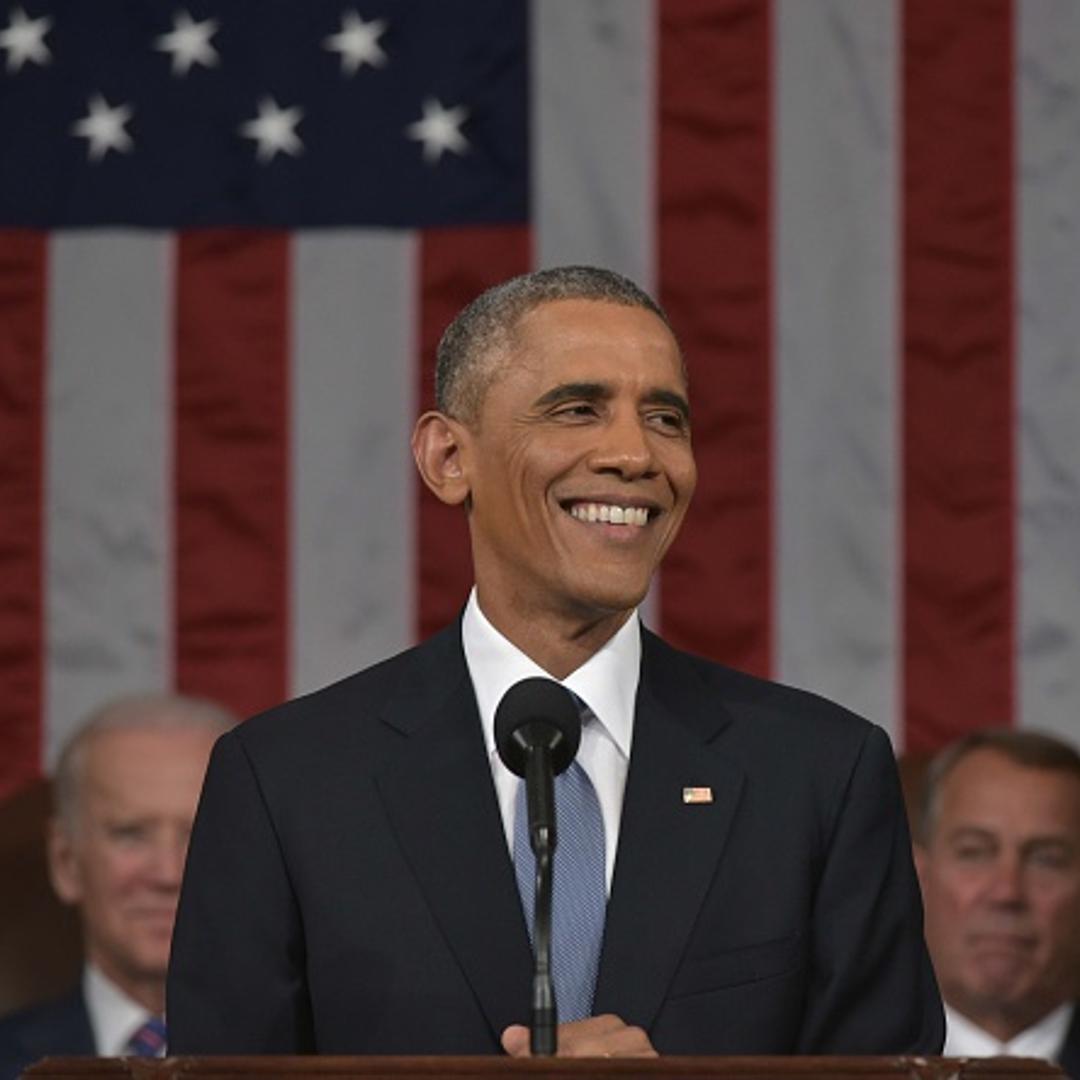 U.S. President Barack Obama delivers the State of the Union address on January 20, 2015 in the House Chamber of the U.S. Capitol in Washington, DC. Obama was expected to lay out a broad agenda to address income inequality, making it easier for Americans