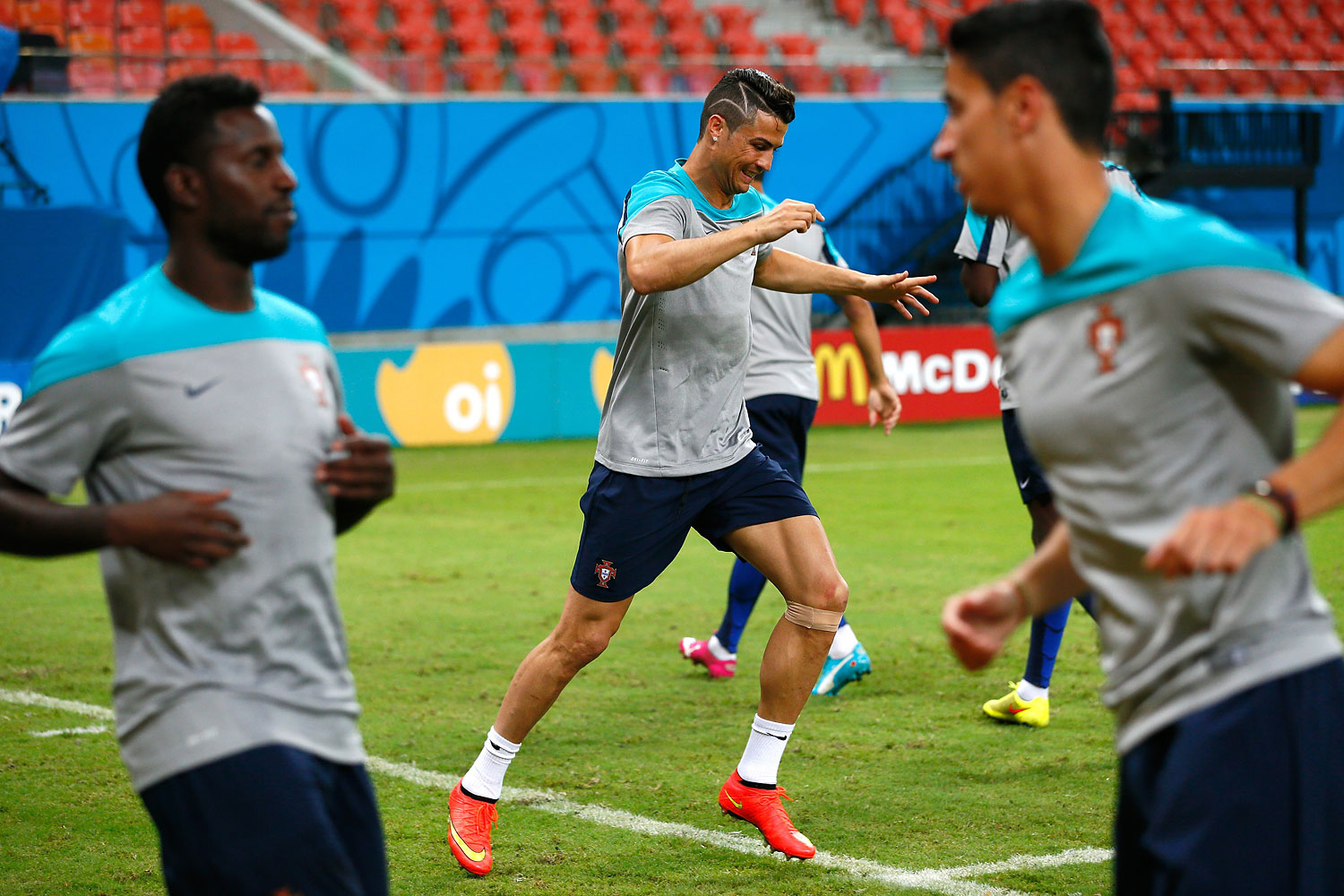 Portugal Training & Press Conference - 2014 FIFA World Cup