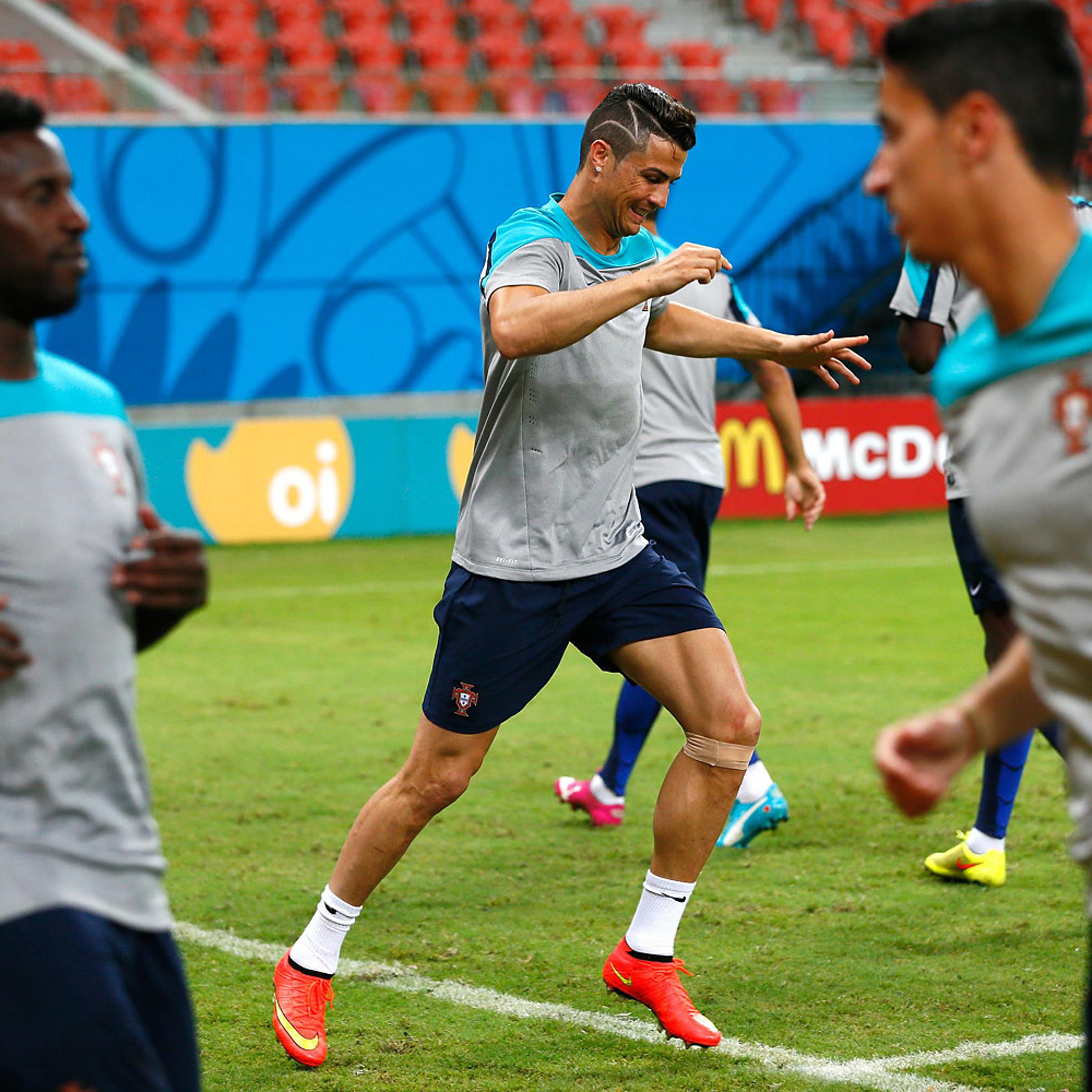 Portugal Training & Press Conference - 2014 FIFA World Cup