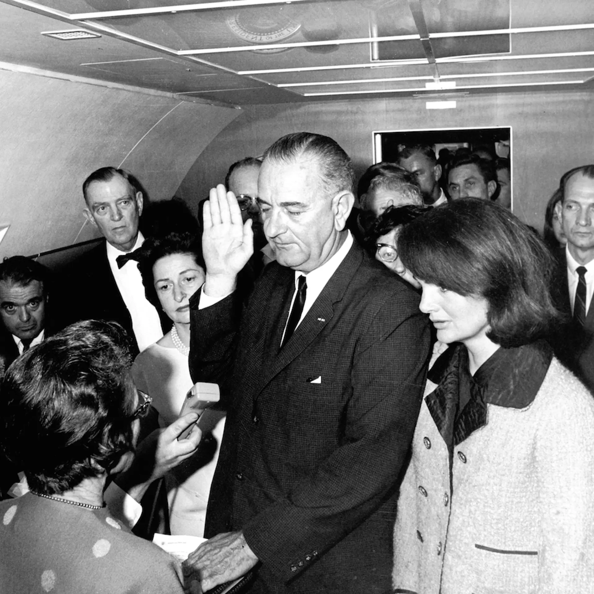LBJ Sworn In As President