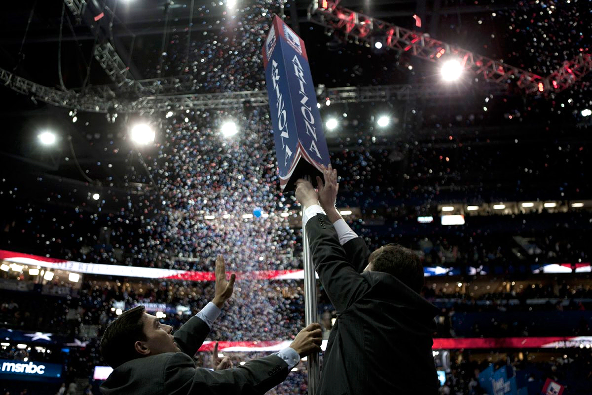 The Republican National Convention on Aug. 30, 2012 in Tampa, Fla.