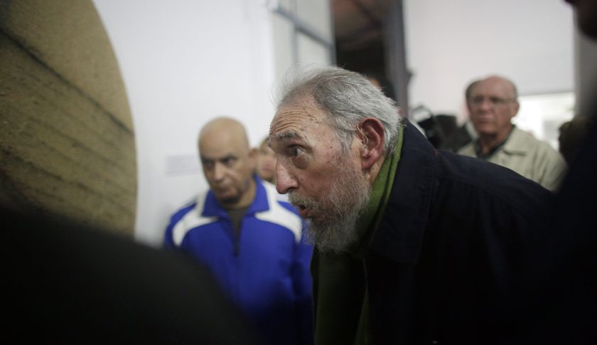 Fidel Castro Makes Rare Public Appearance In Havana