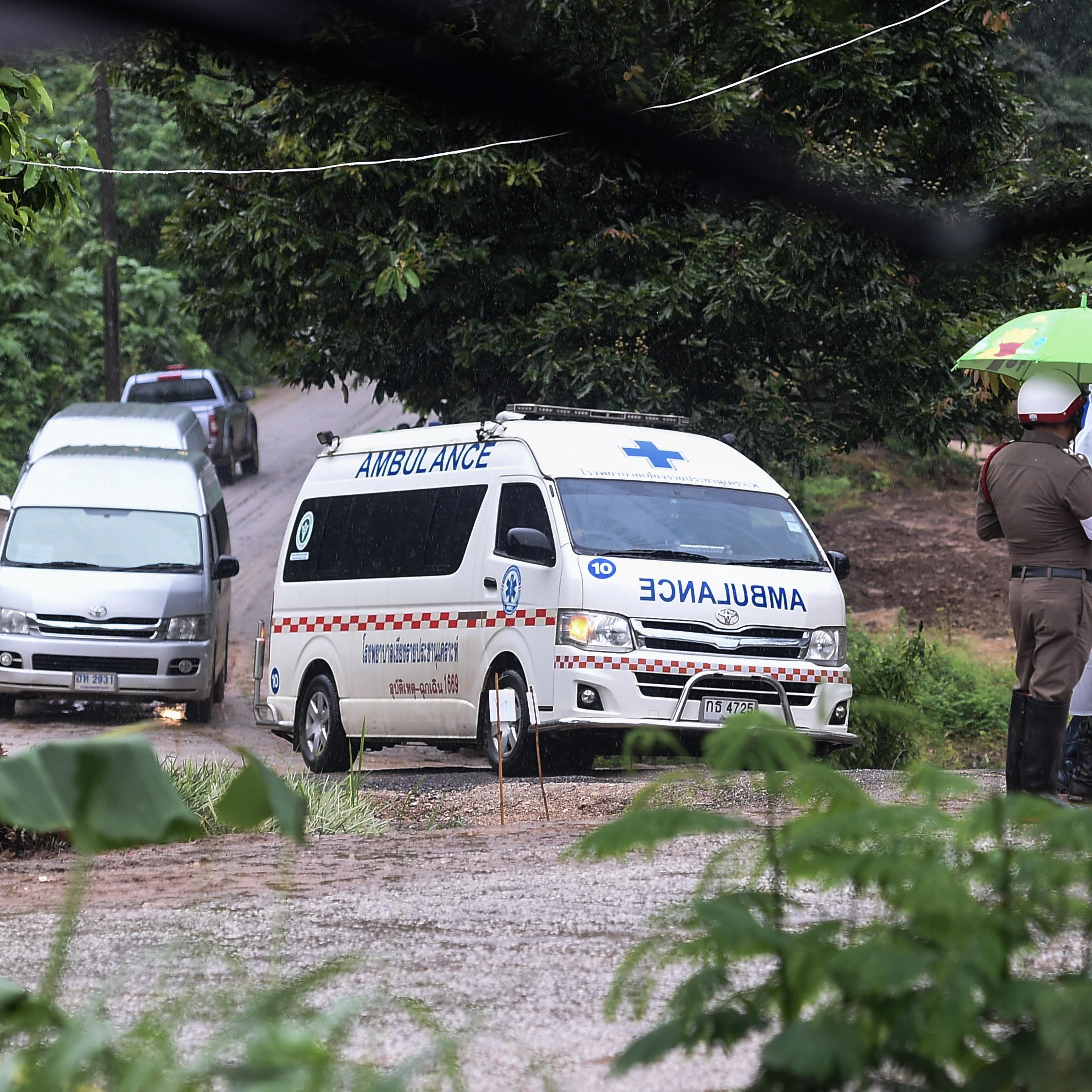 THAILAND-ACCIDENT-WEATHER-CHILDREN-CAVE
