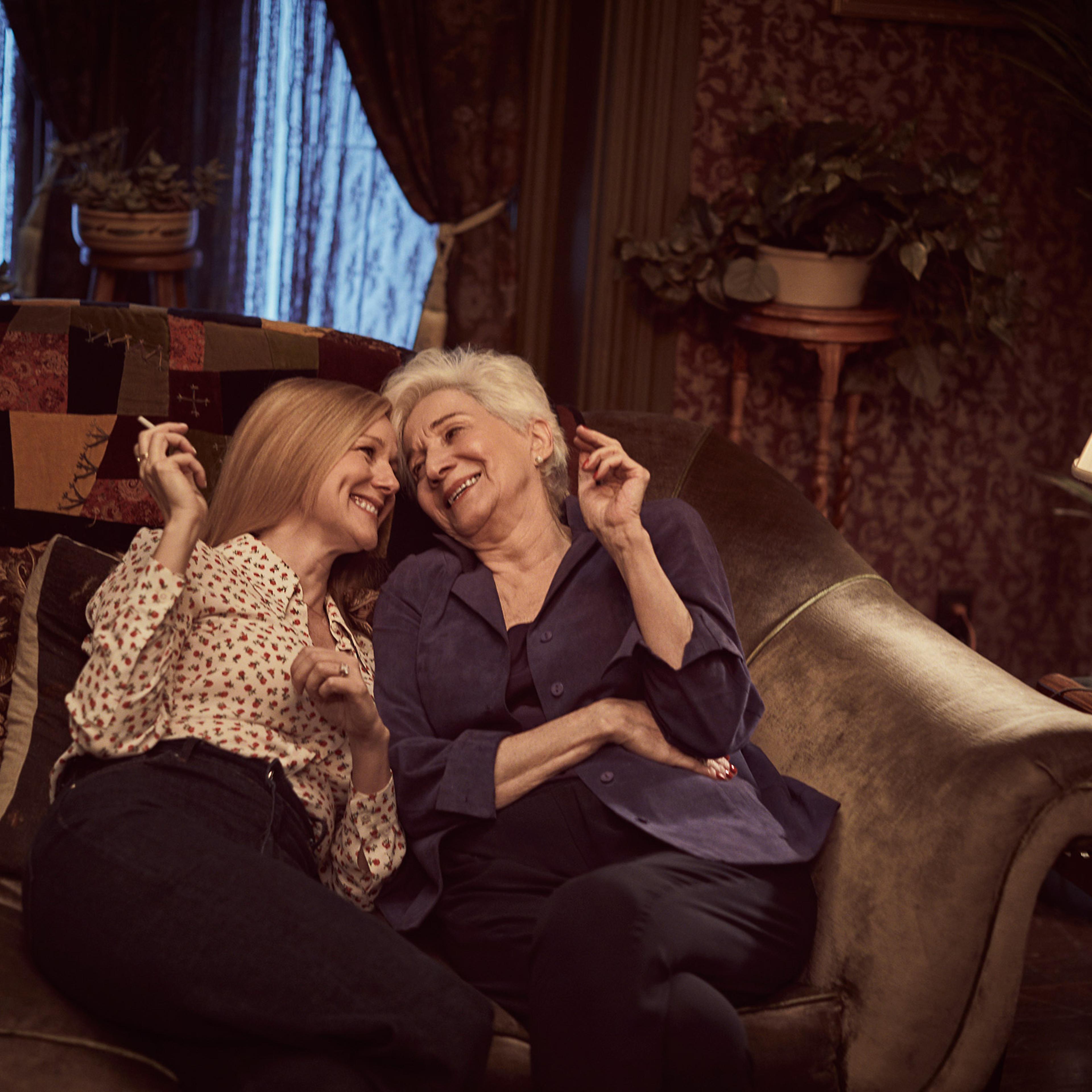 Mary Ann (Linney) and Anna (Dukakis) tell new Tales of the City