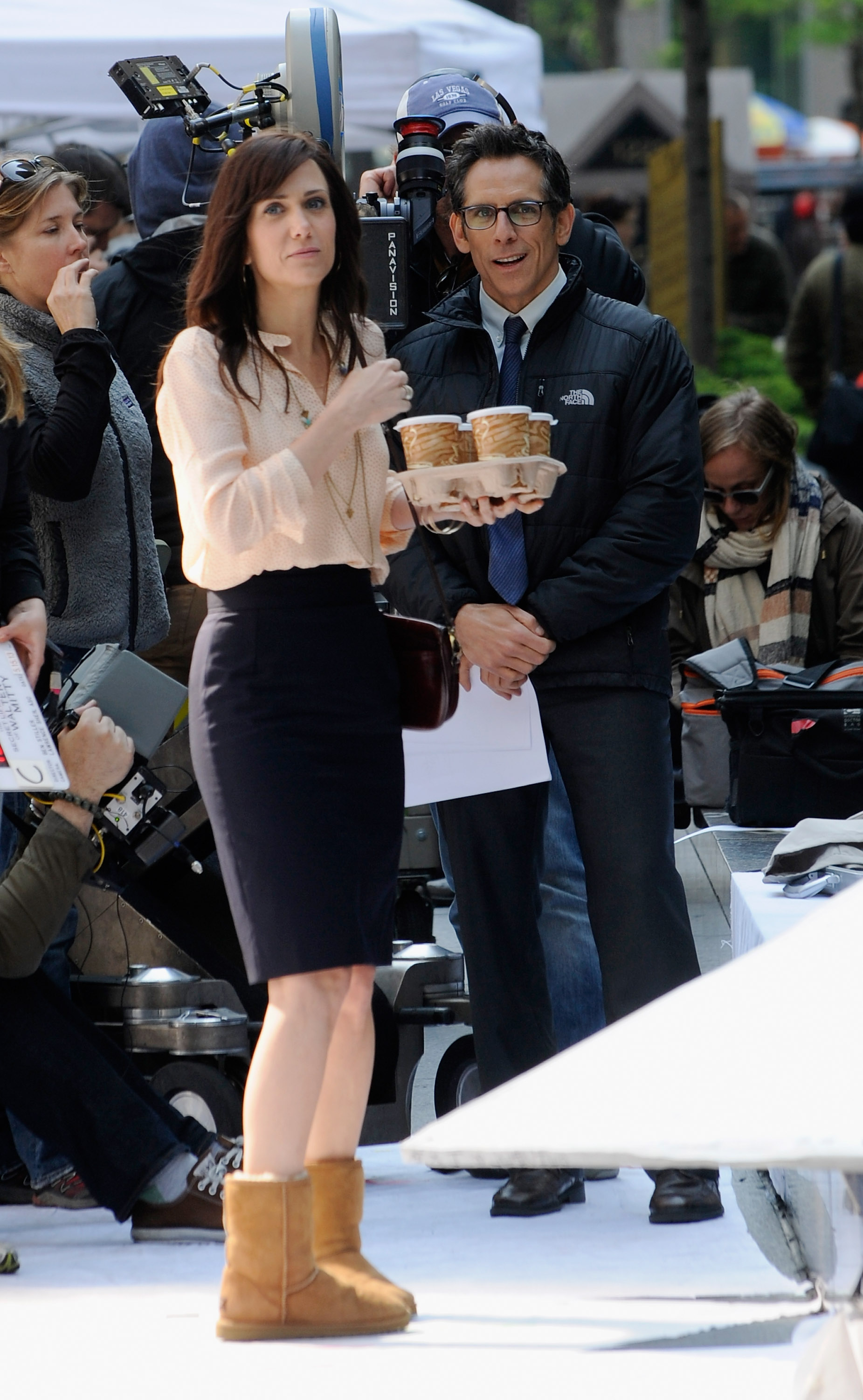 On Location For "The Secret Life Of Walter Mitty" - New York, NY