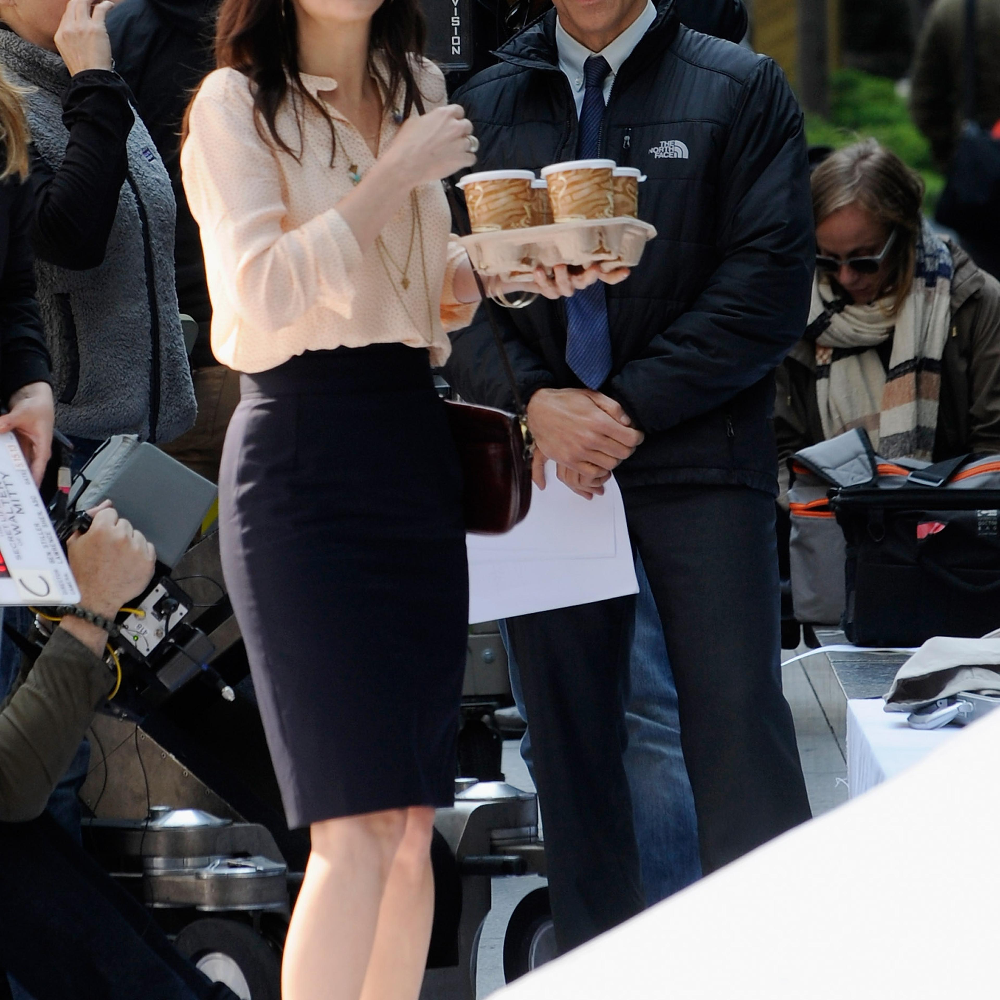On Location For "The Secret Life Of Walter Mitty" - New York, NY