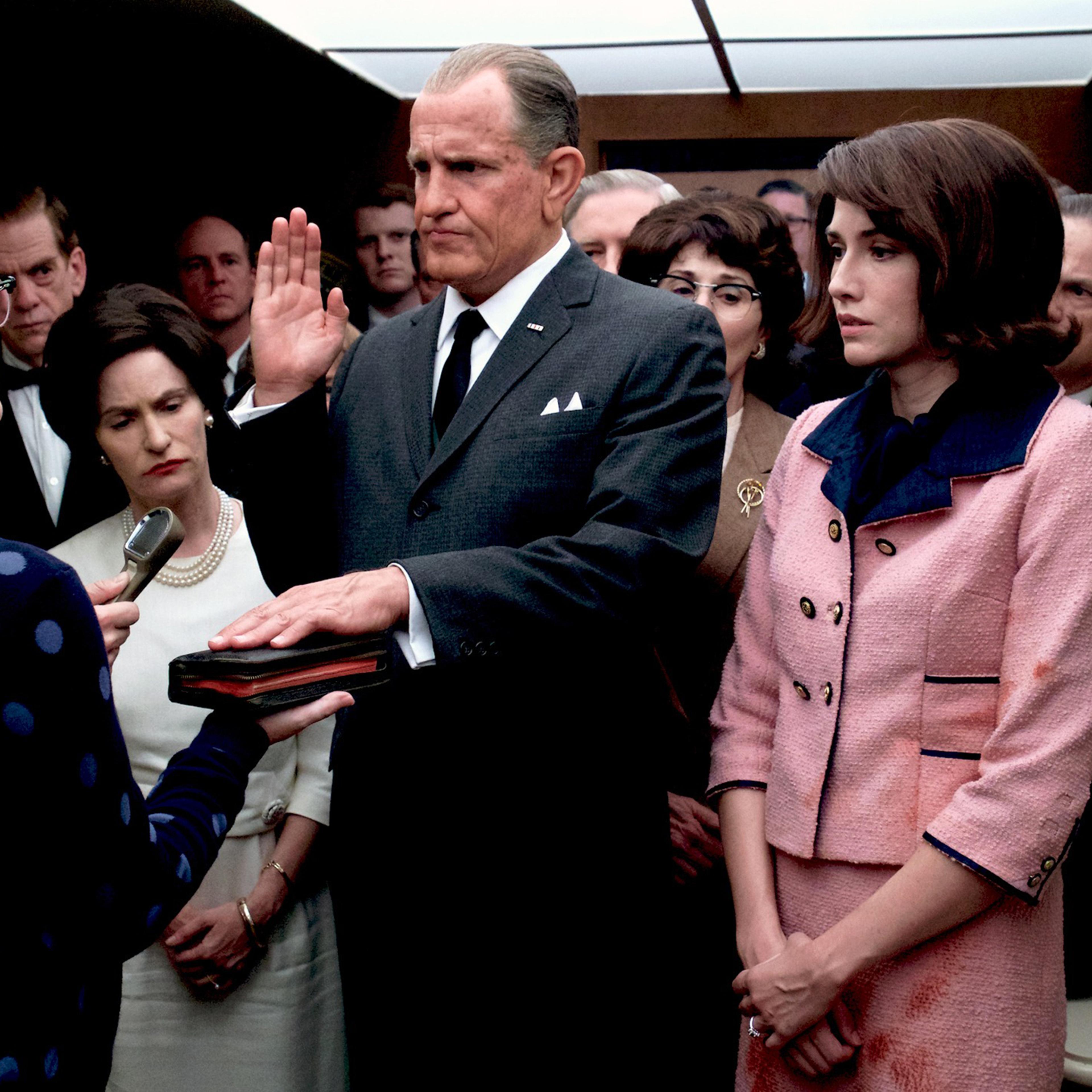 Woody Harrelson as Lyndon B. Johnson