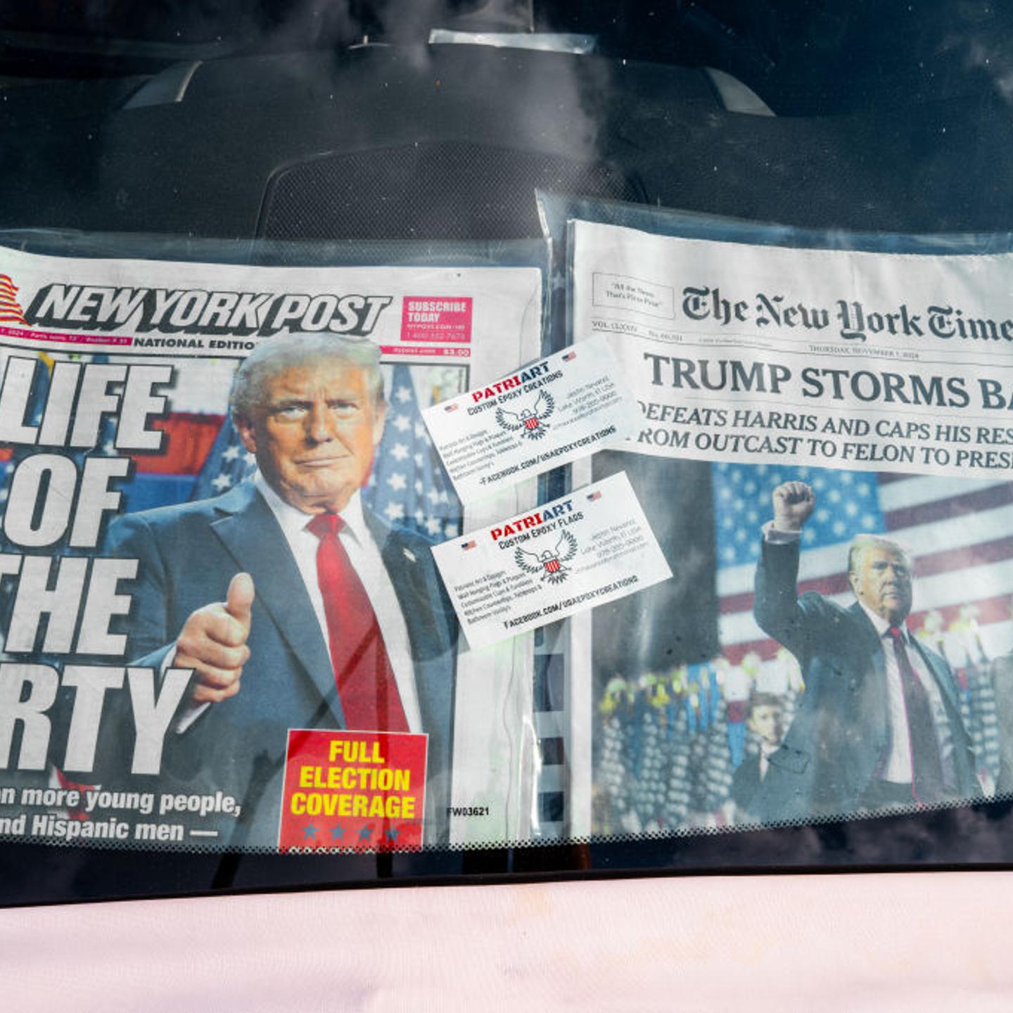 President-Elect Donald Trump Spends Thanksgiving Week At Mar-A-Lago Estate