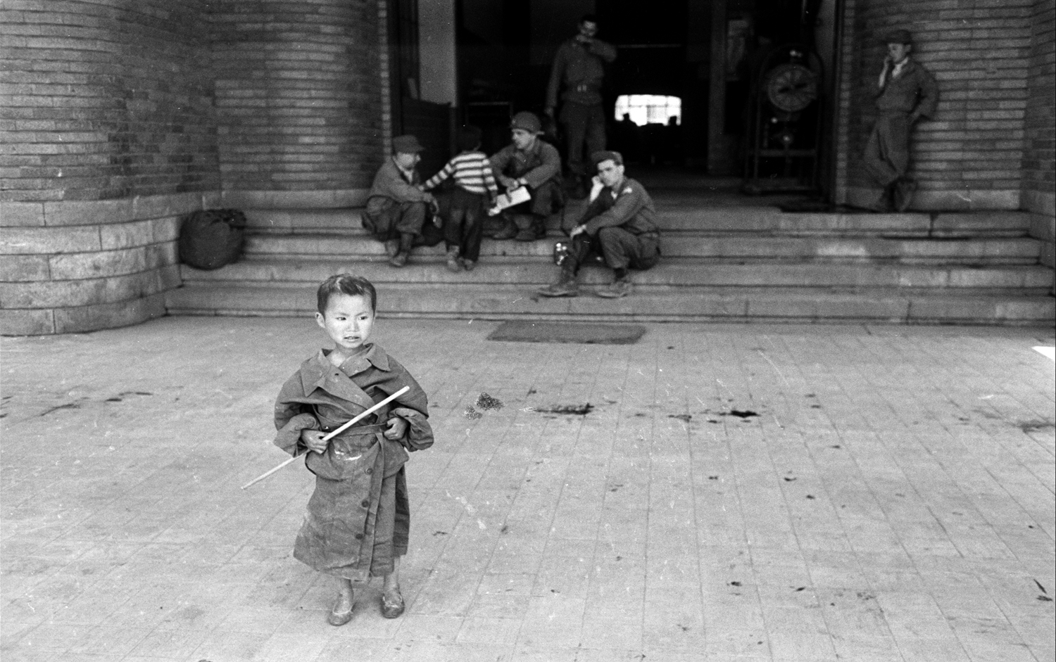 Korean War orphan Kang Koo Ri, 1951.