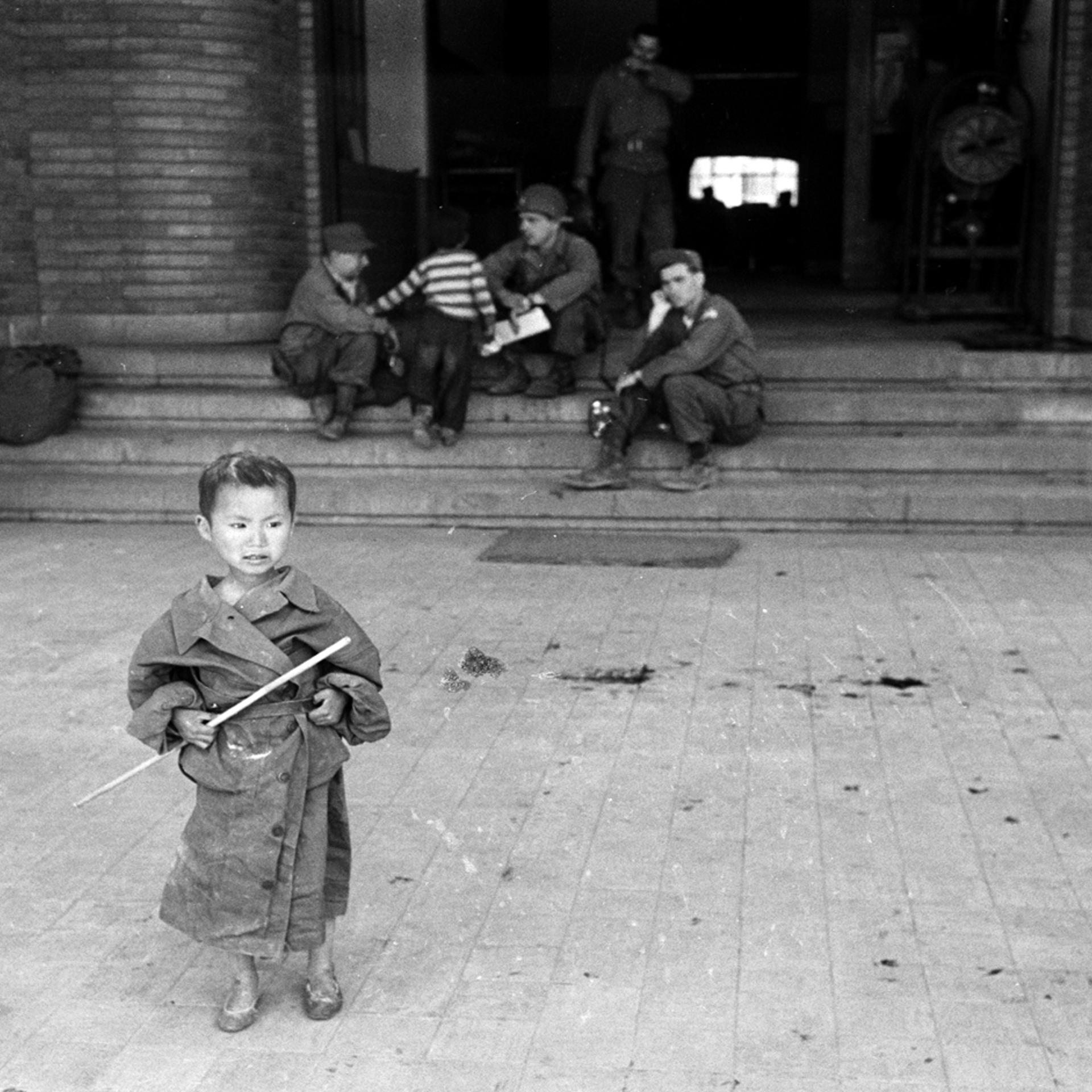 Korean War orphan Kang Koo Ri, 1951.
