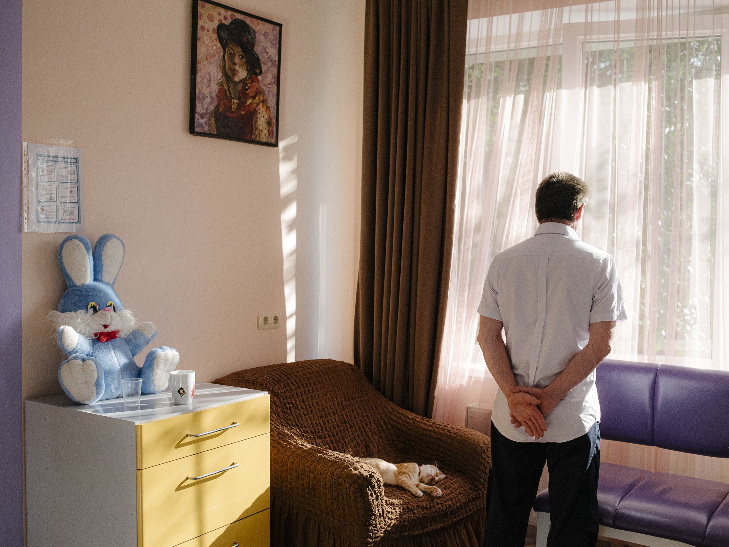 Patient of the Crisis centre of  Ciocana district. Chisinau, Republic of Moldova.