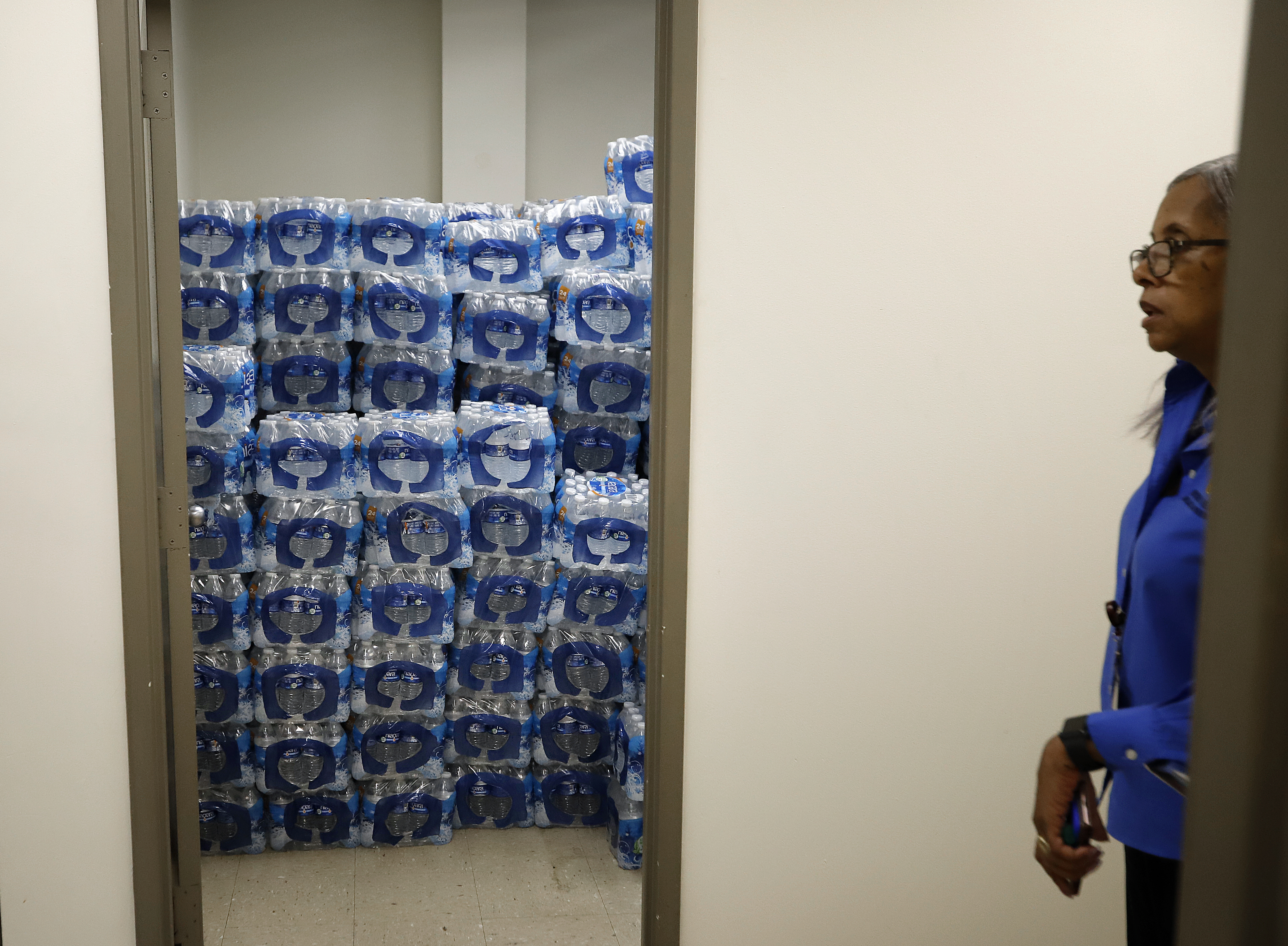 City Of Newark Distributes Bottled Water After High Levels Of Lead Found In Tap Water