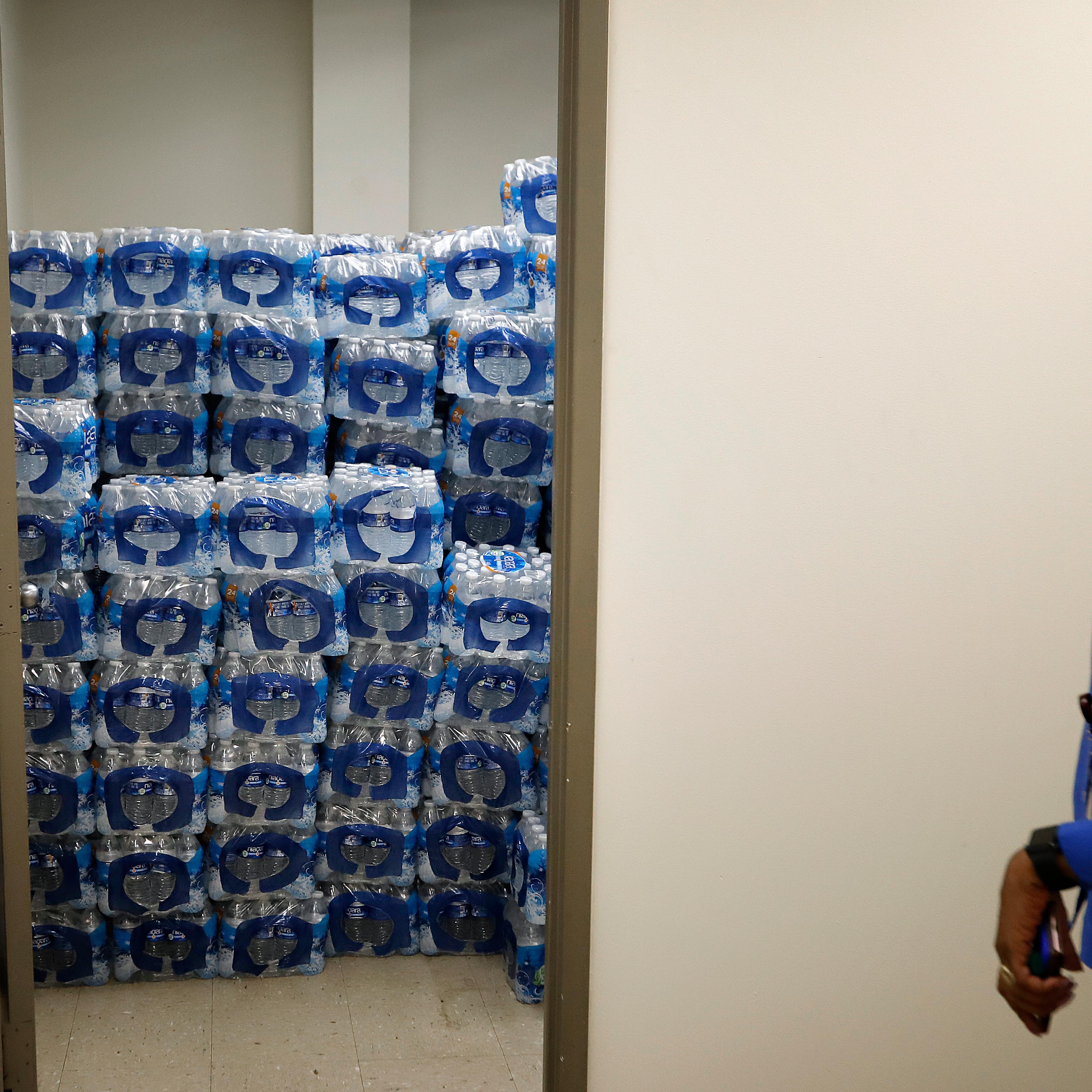City Of Newark Distributes Bottled Water After High Levels Of Lead Found In Tap Water