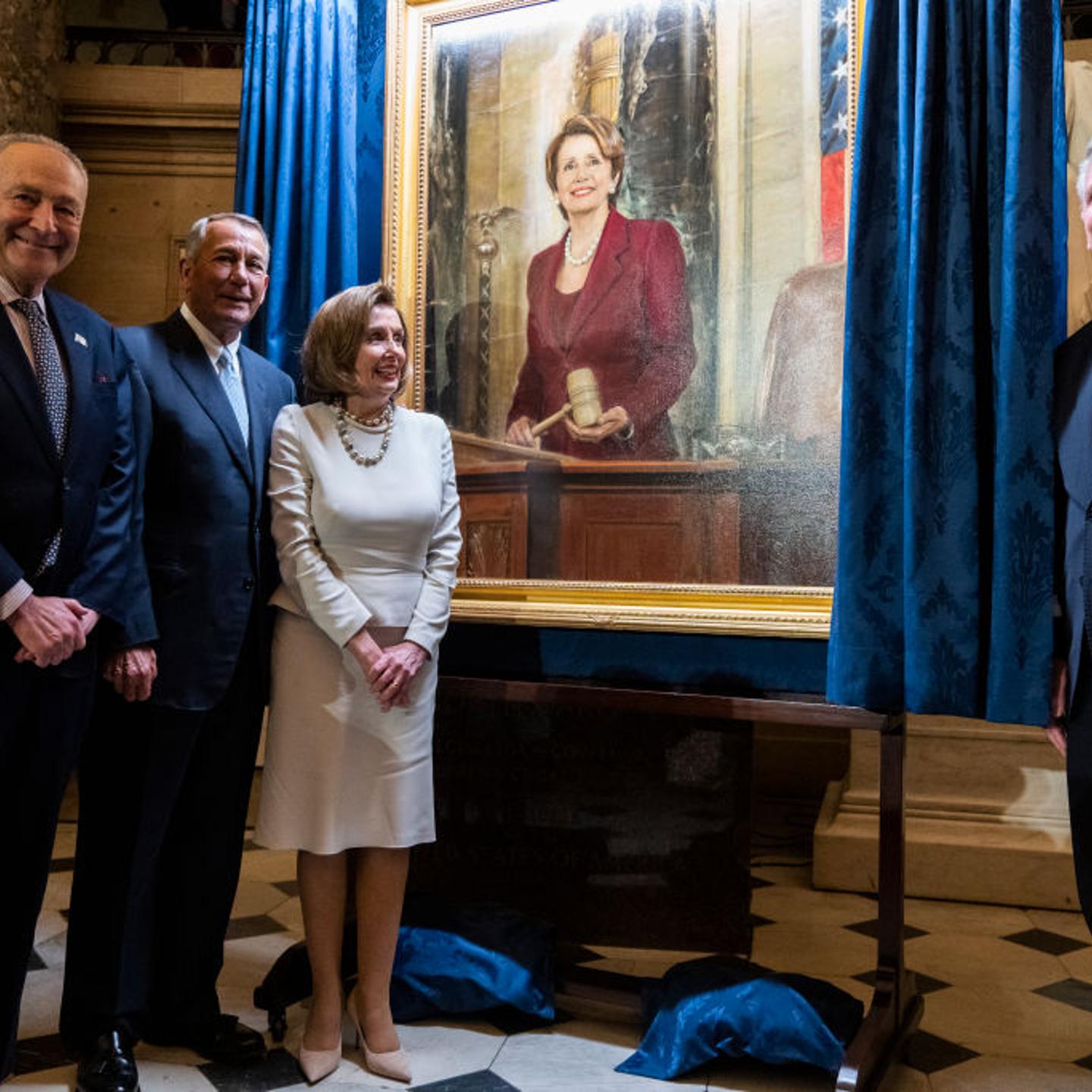 Pelosi Portrait Ceremony