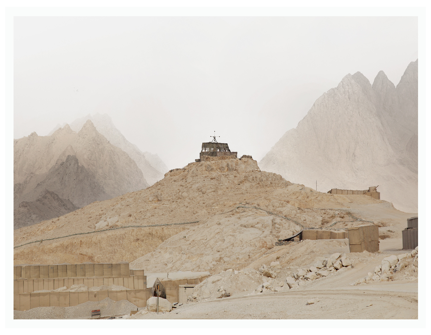 Observation Post. FOB Ma sum Ghar. Kandahar Province. Afghanistan, 2011.
