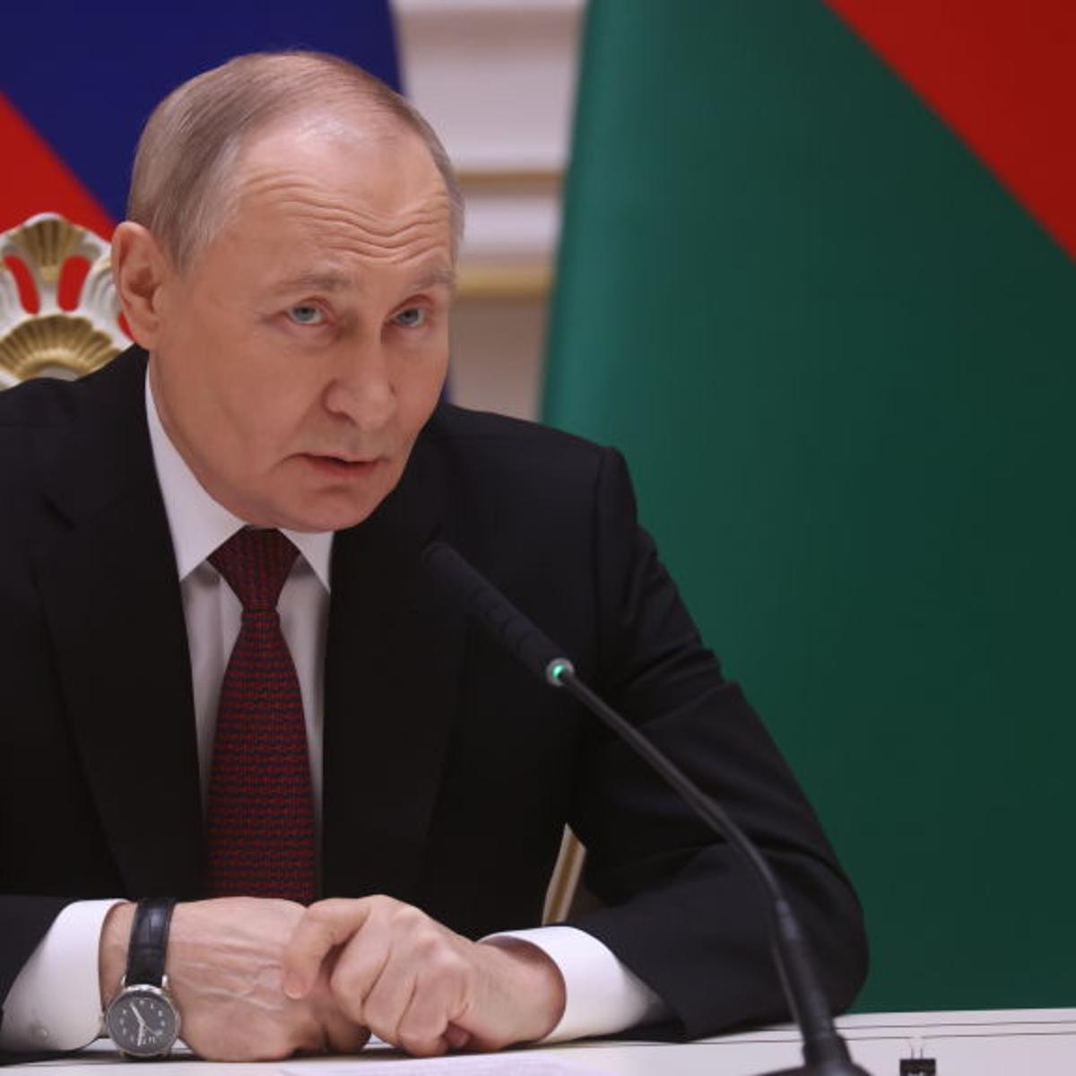 President Putin Visits The Supreme Council Of Russia And Belarus