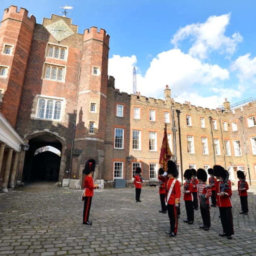 HRH Prince George Of Cambridge Is Christened At St James' Palace