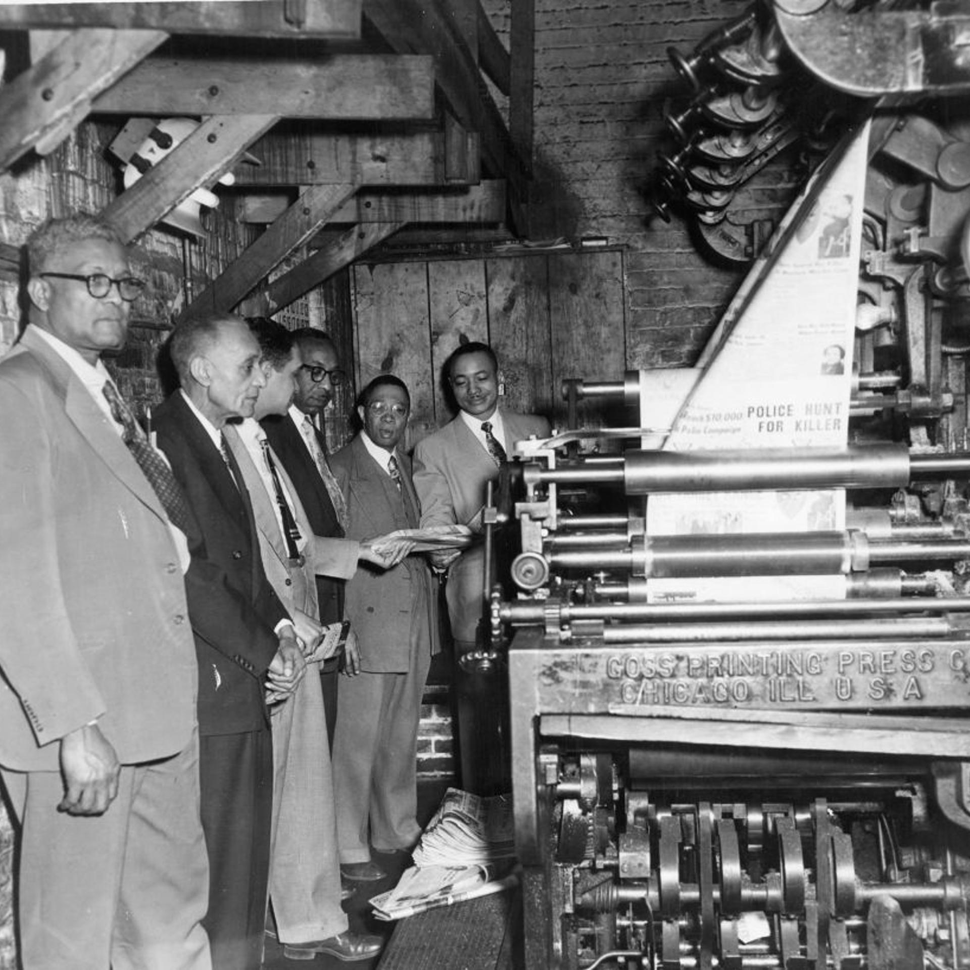 Touring The Defender's Newspaper Plant